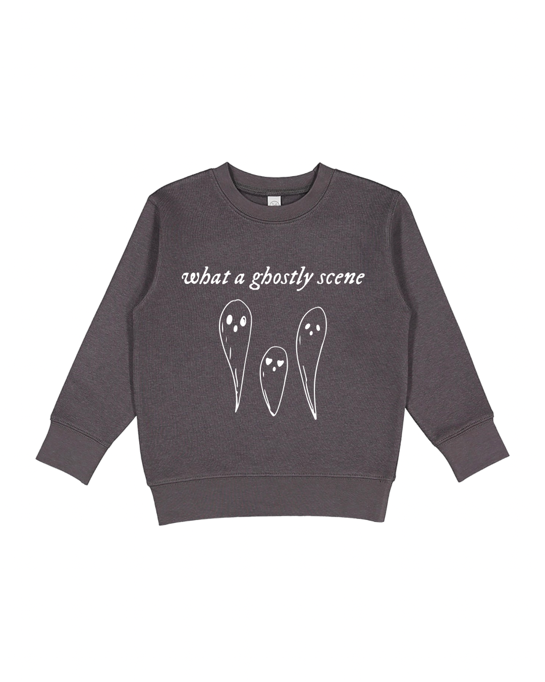 What A Ghostly Scene Toddler Sweatshirt