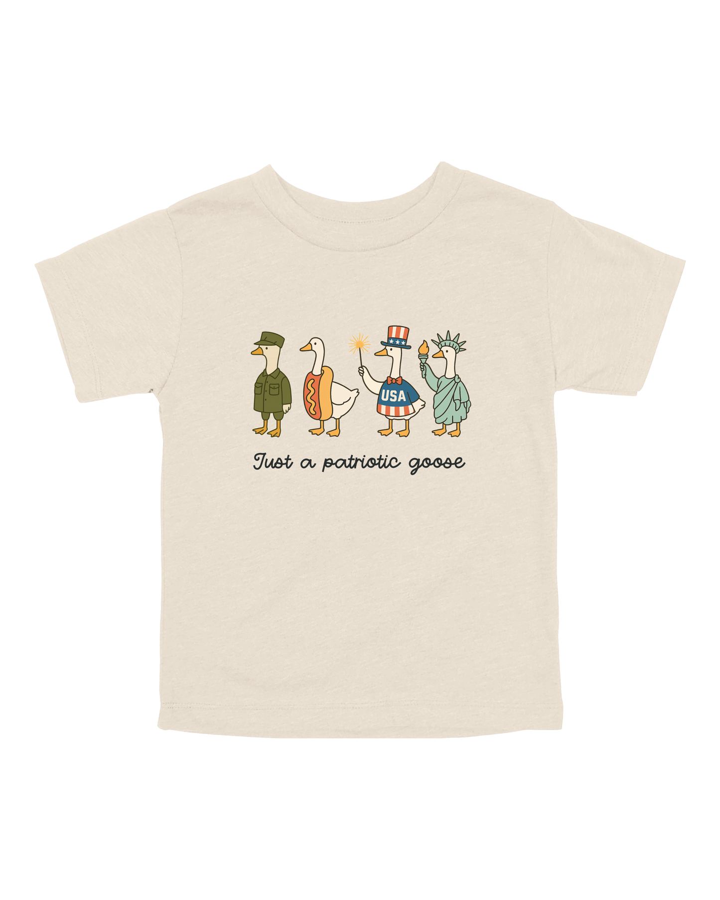 Just A Patriotic Goose Youth Tee