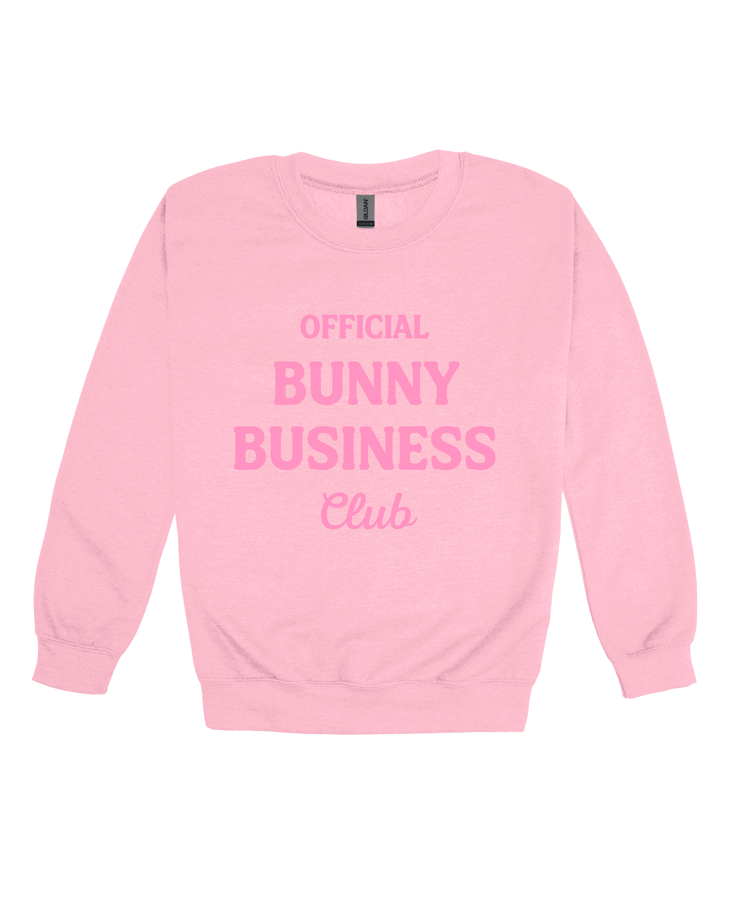 Official Bunny Business Club Adult Sweatshirt
