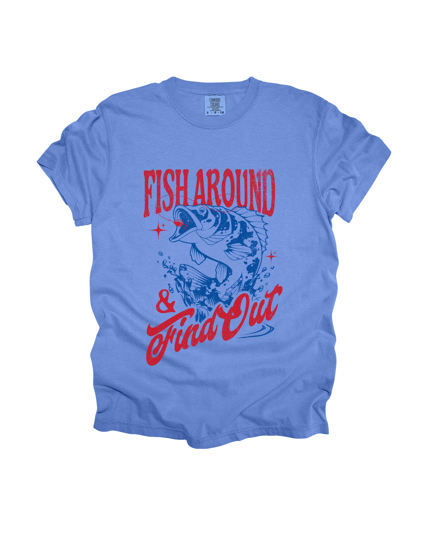 Fish Around & Find Out Adult Tee