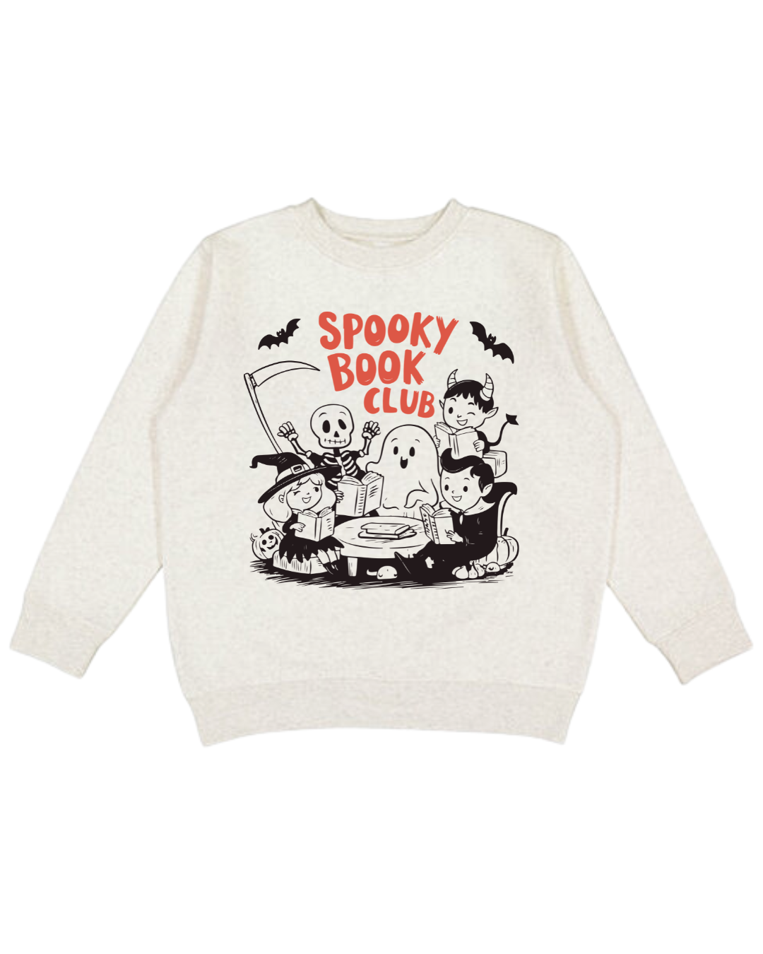 Spooky Book Club Youth Sweatshirt