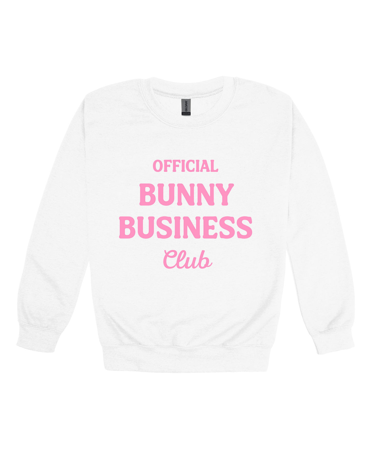 Official Bunny Business Club Adult Sweatshirt