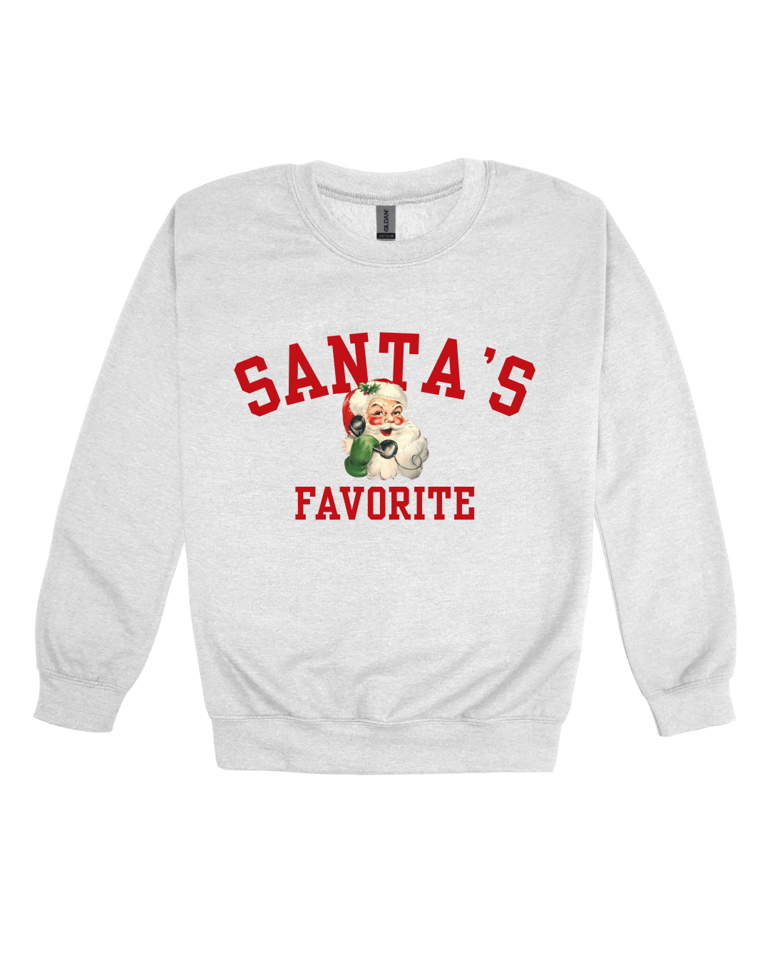 Santa’s Favorite Adult Sweatshirt