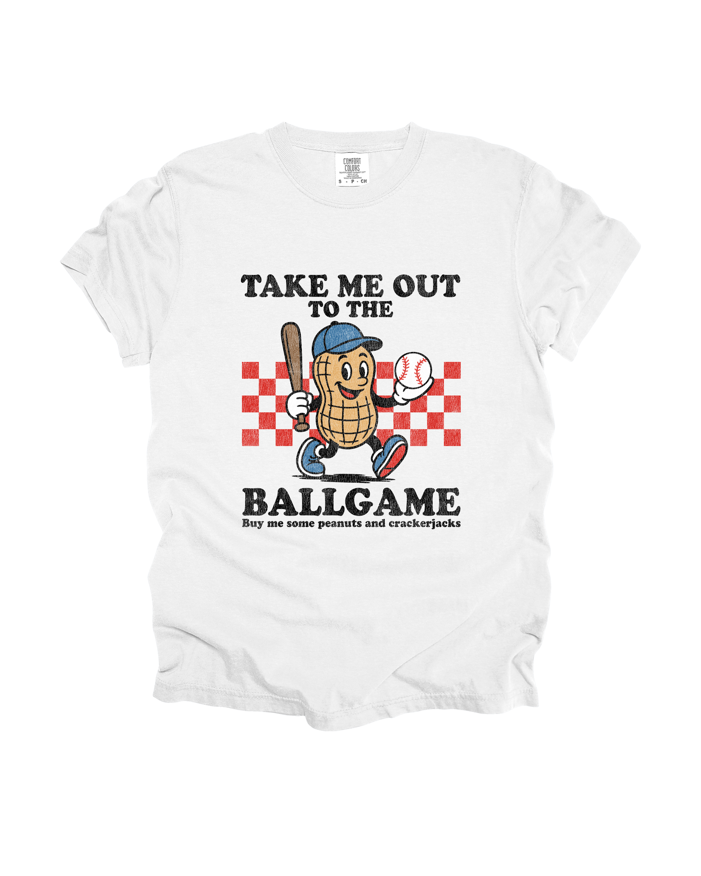Take Me Out To The Ballgame Adult Tee