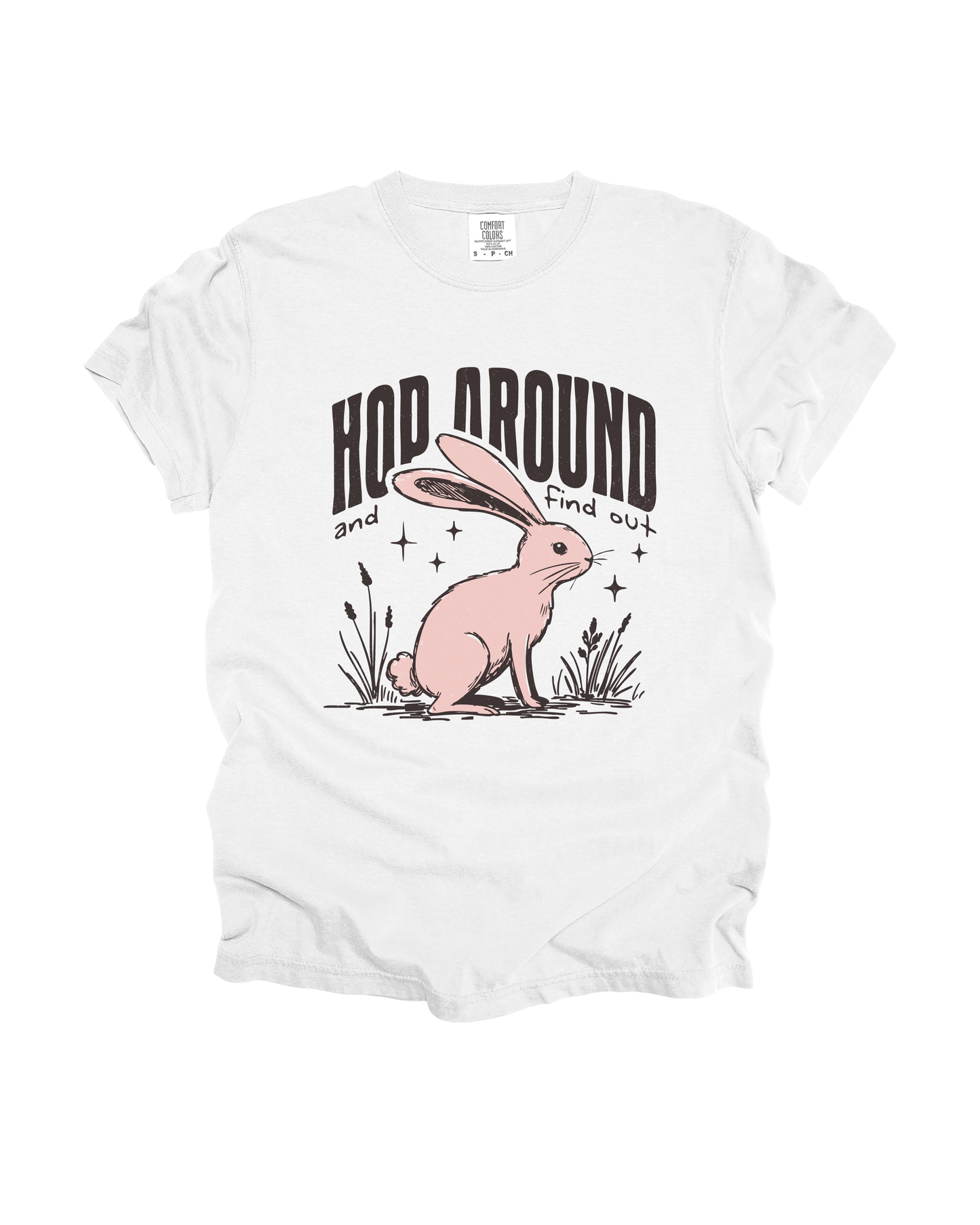 Hop Around And Find Out Adult Tee