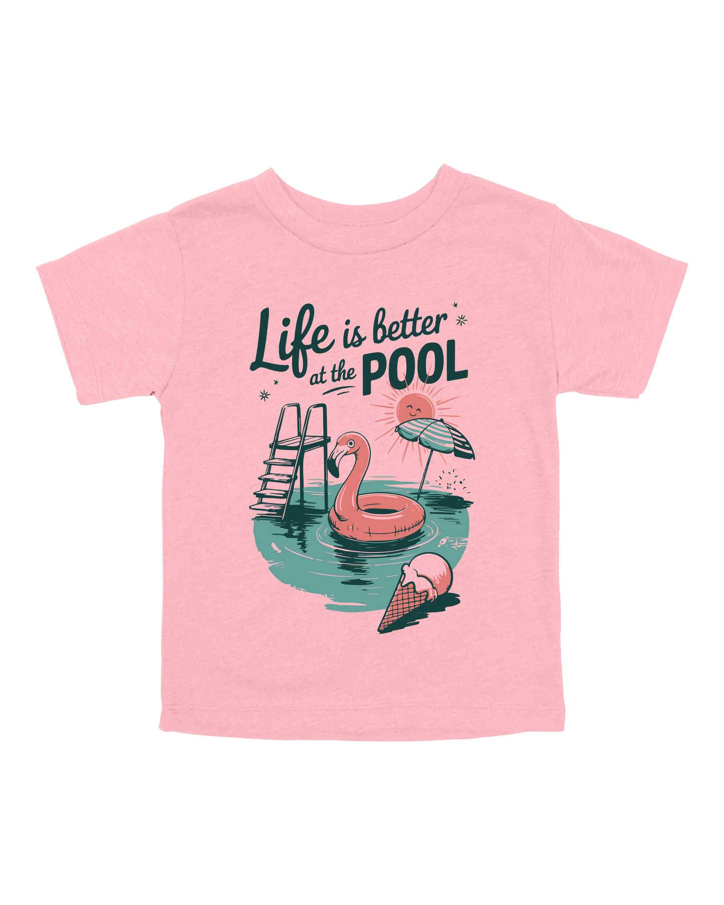 Life Is Better At The Pool Youth Tee