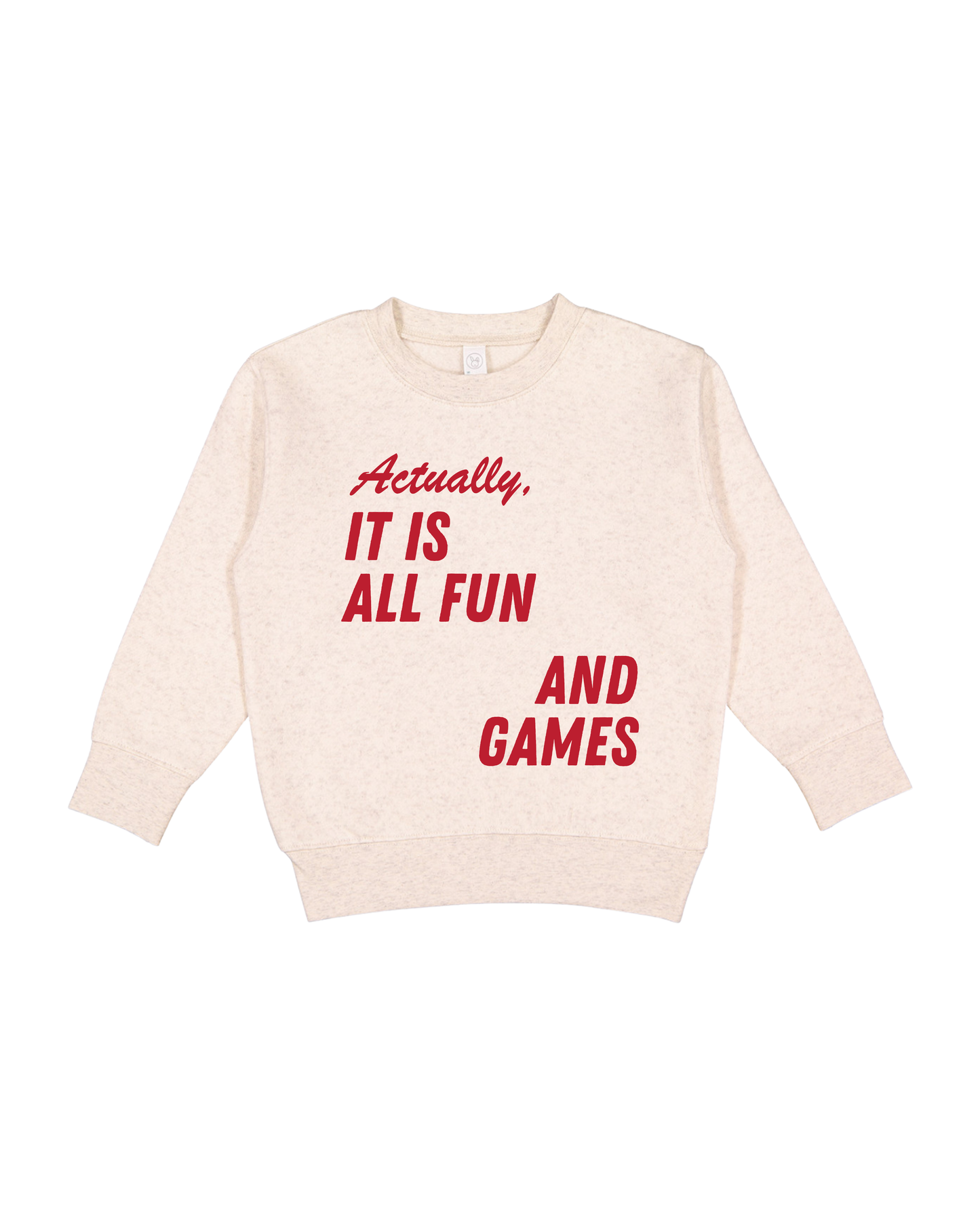 Fun And Games Toddler Sweatshirt