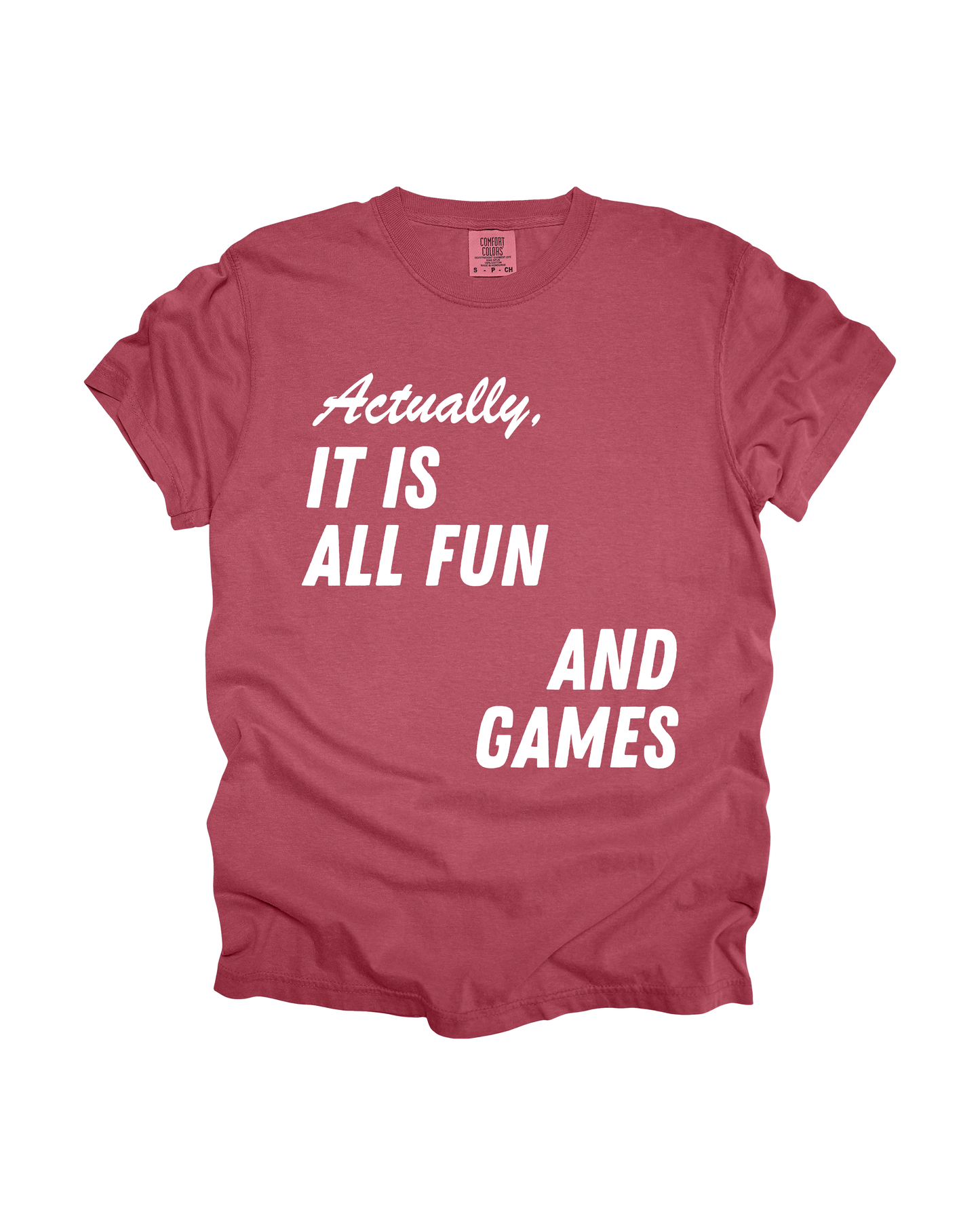 Fun And Games Adult Tee