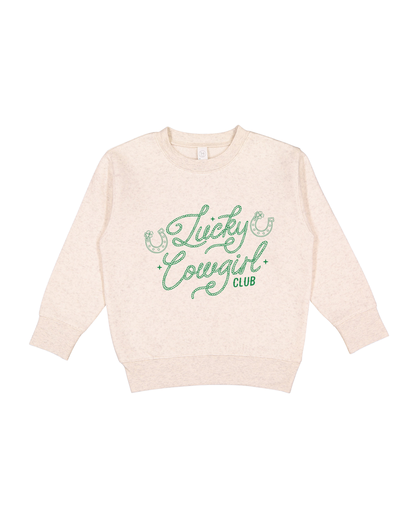 Lucky Cowgirl Club Toddler Sweatshirt