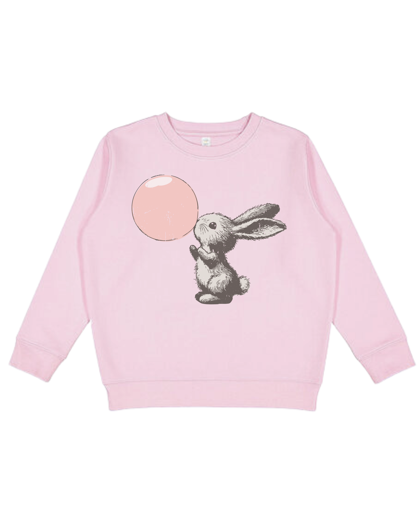Bubblegum Bunny Youth Sweatshirt