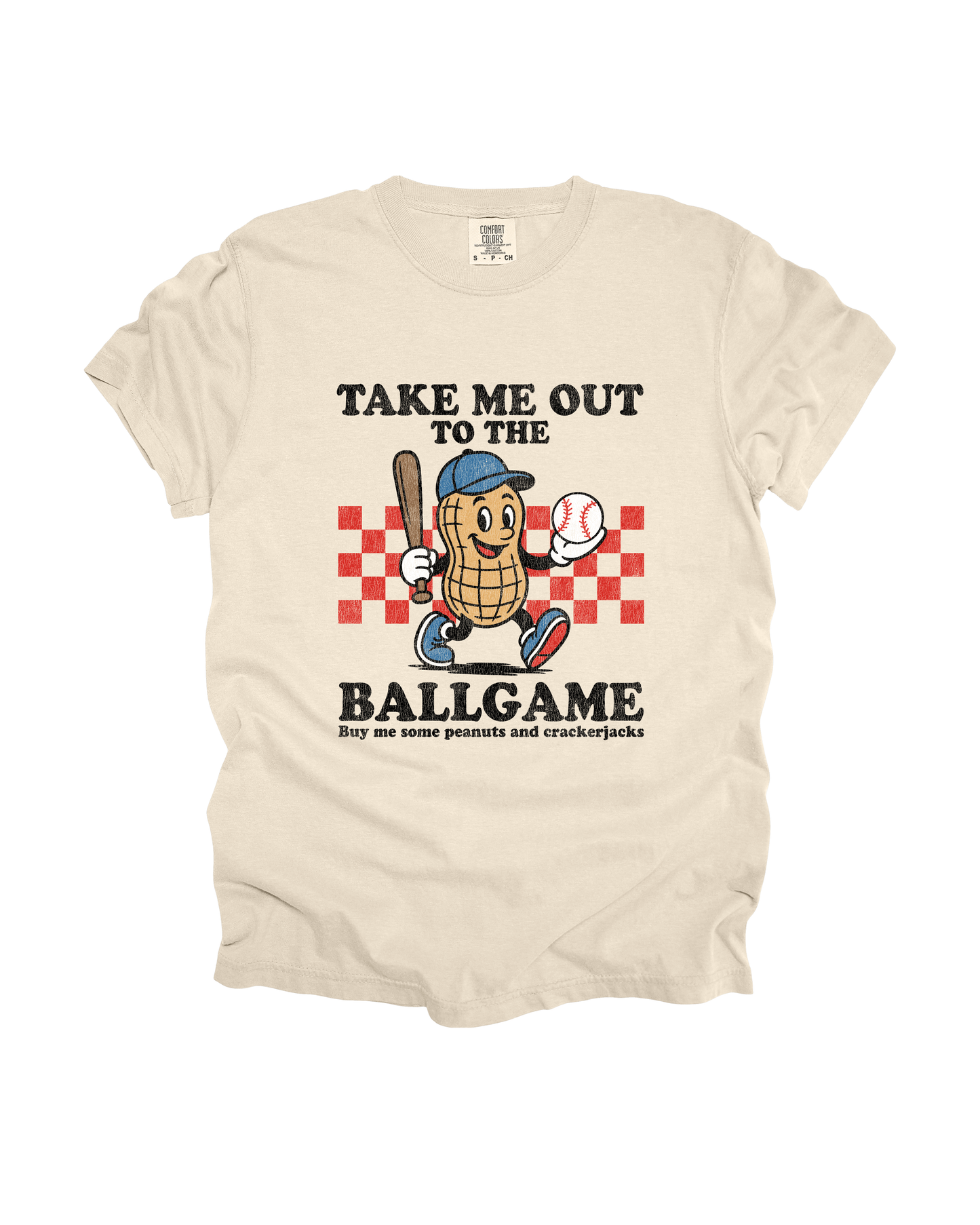 Take Me Out To The Ballgame Adult Tee