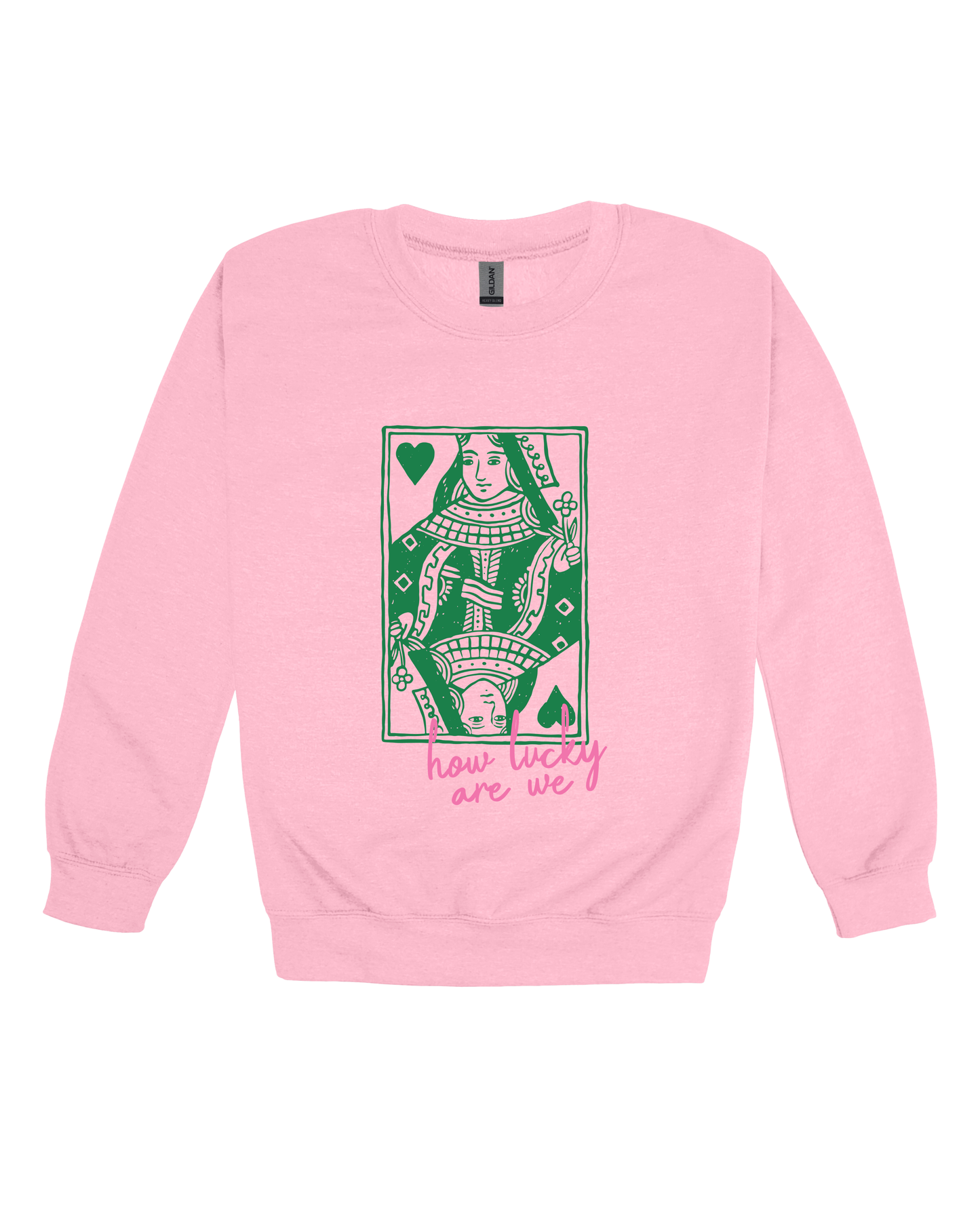 Queen Of Hearts Adult Sweatshirt