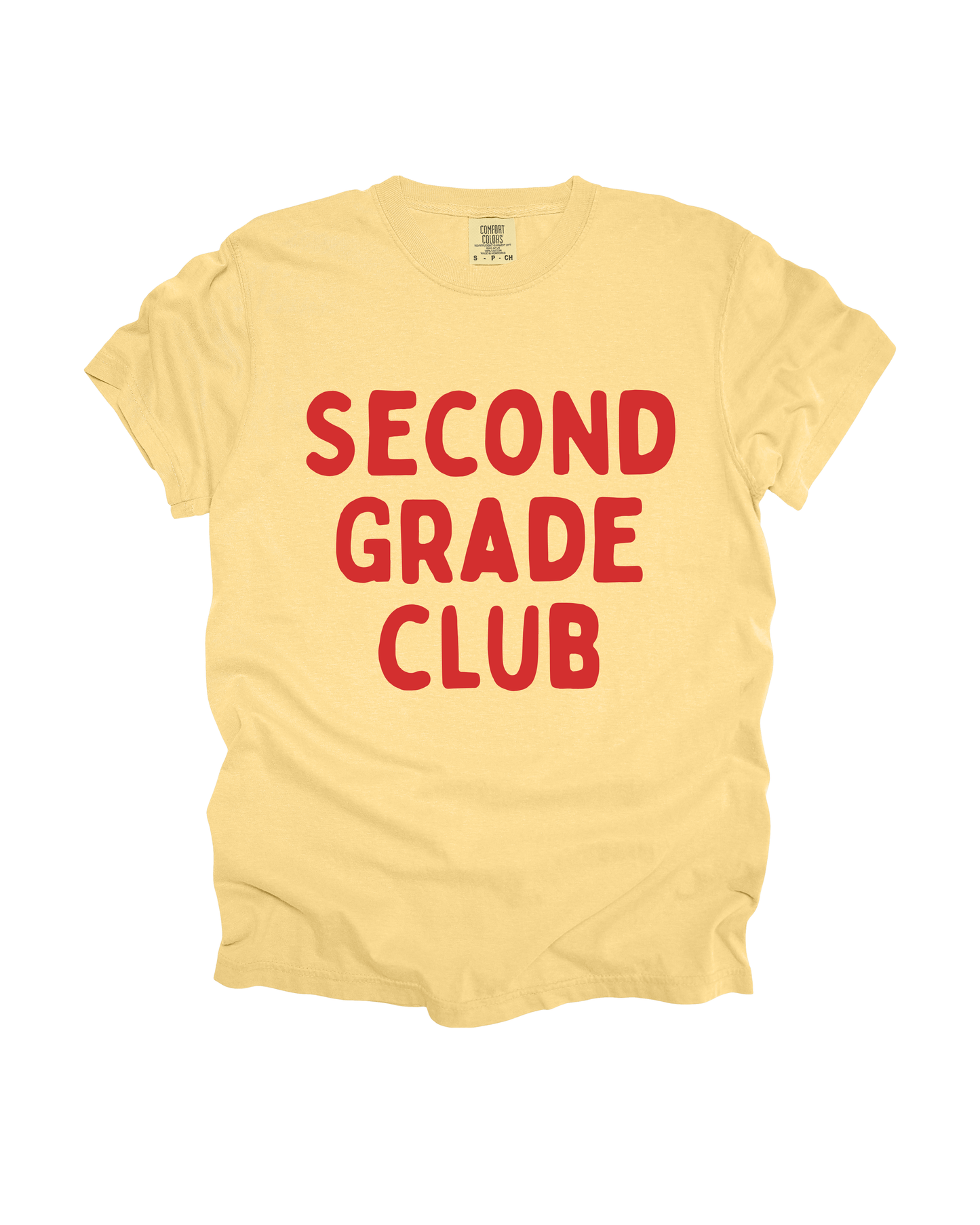 Second Grade Club Adult Tee