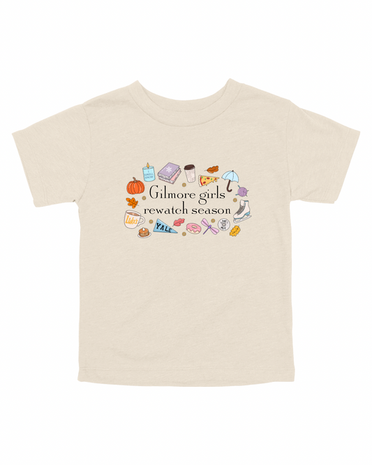 Gilmore Girls Rewatch Season Youth Tee