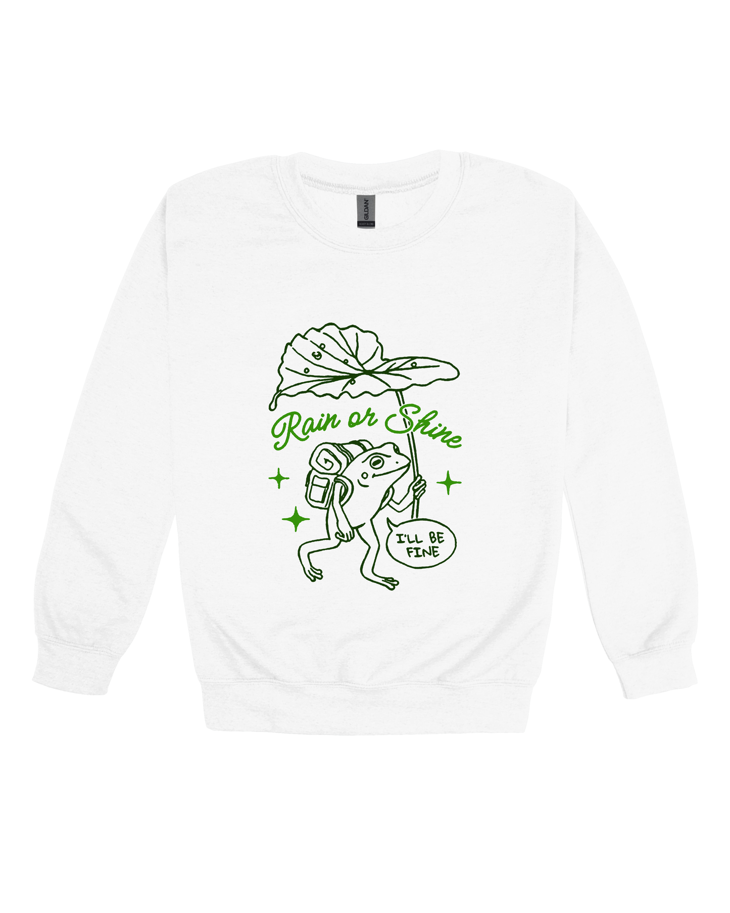 Rain Or Shine I’ll Be Fine Youth Sweatshirt