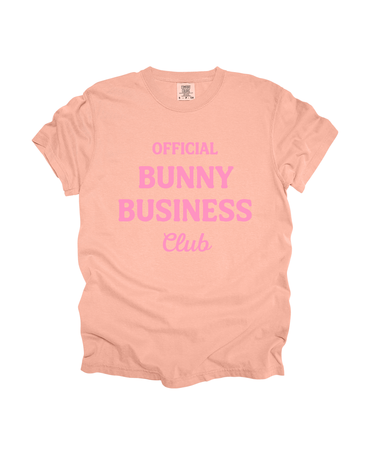 Official Bunny Business Club Adult Tee