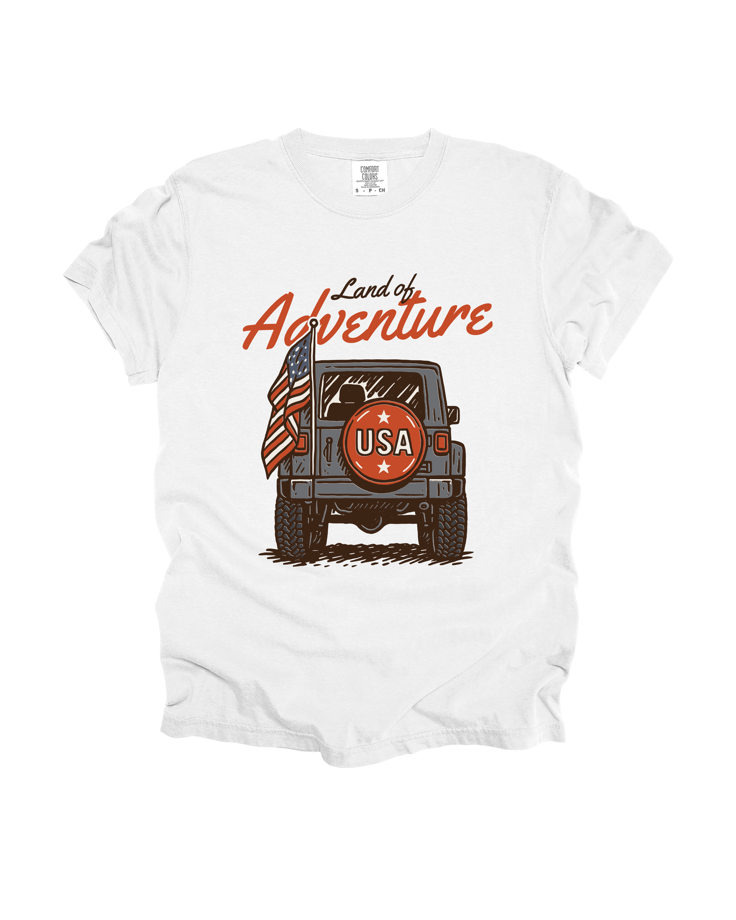 Land Of Adventure Adult Tee