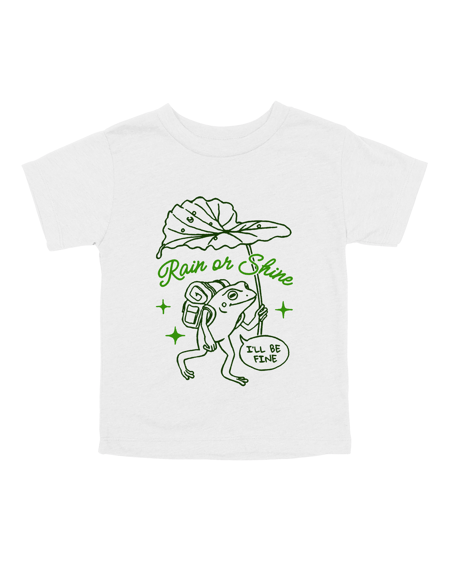 Rain Or Shine I’ll Be Fine Youth Tee