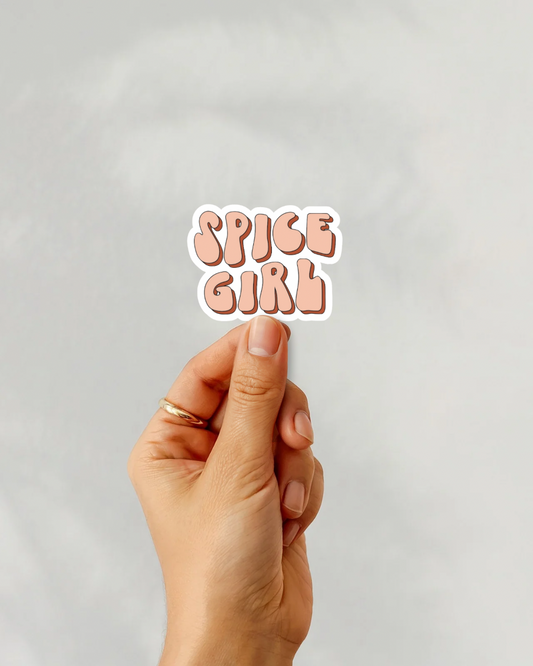 Spice Girl Vinyl Sticker