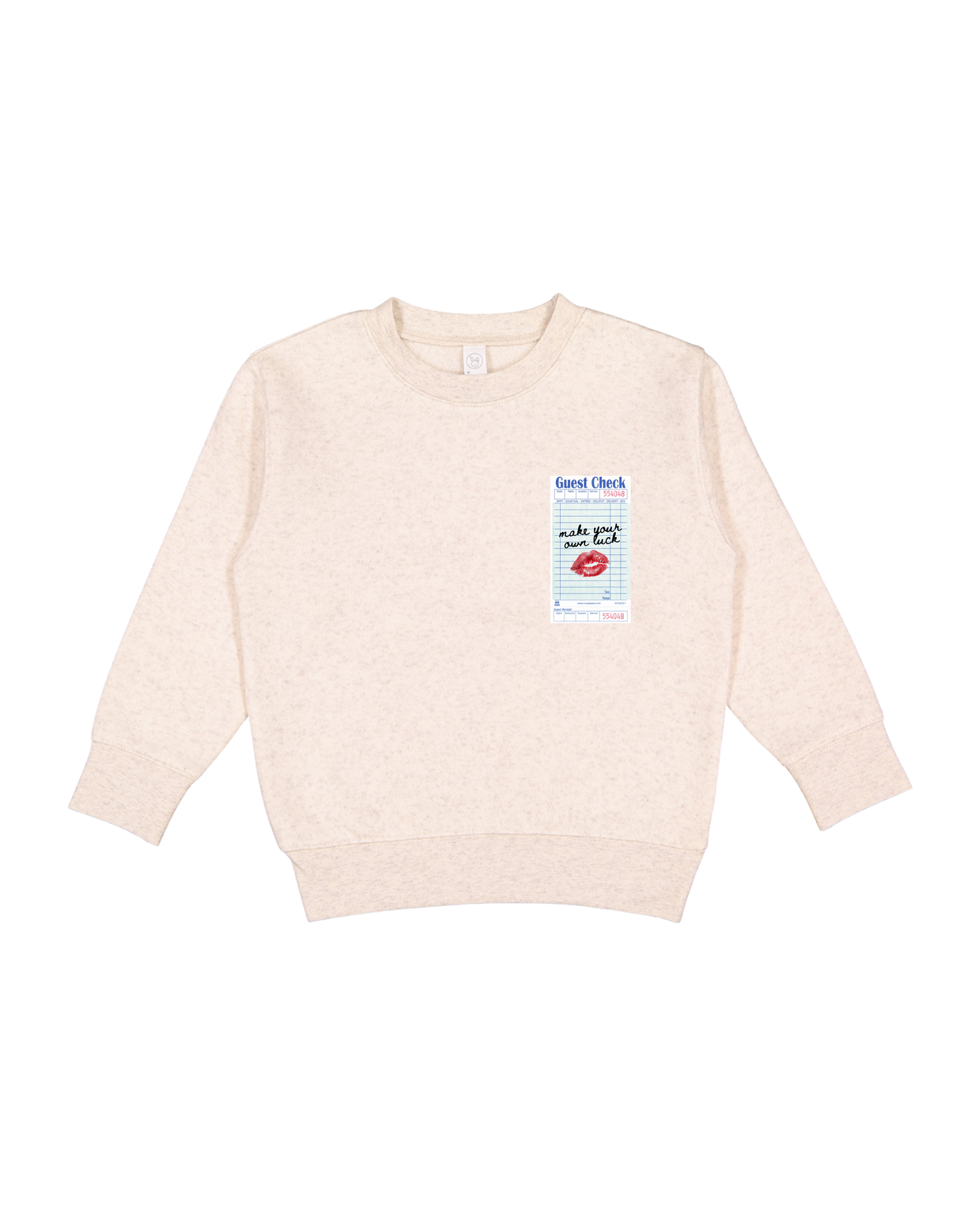 Make Your Own Luck Toddler Sweatshirt