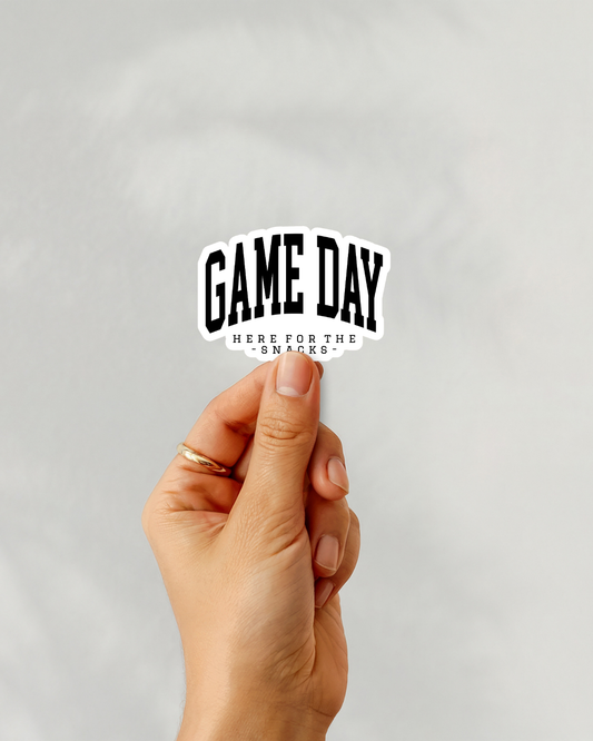 Thanksgiving Game Day Vinyl Sticker