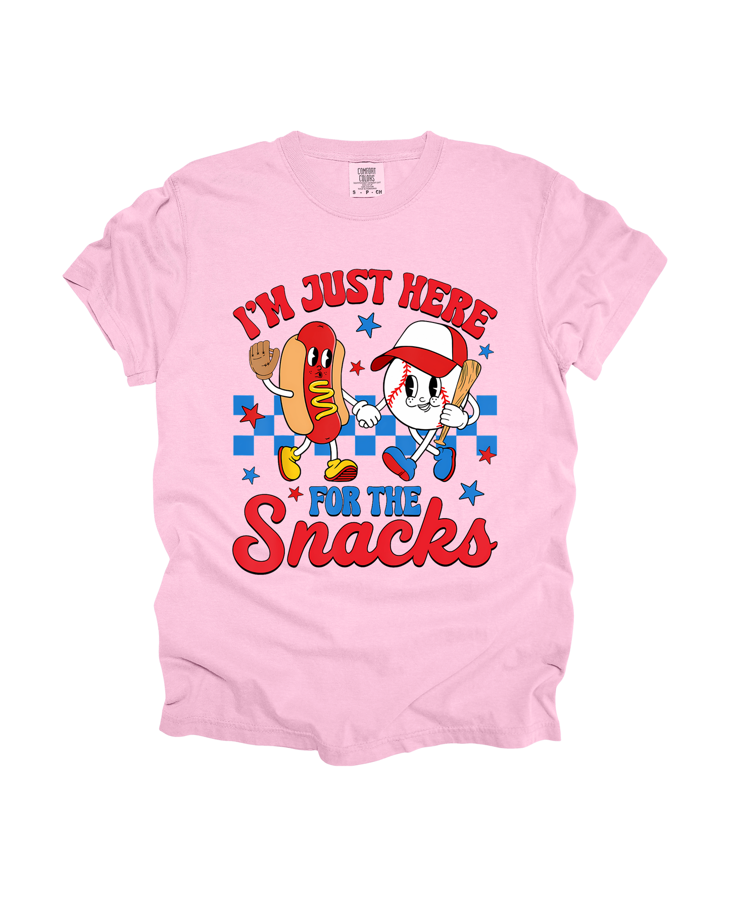 I’m Just Here For The Snacks Adult Tee