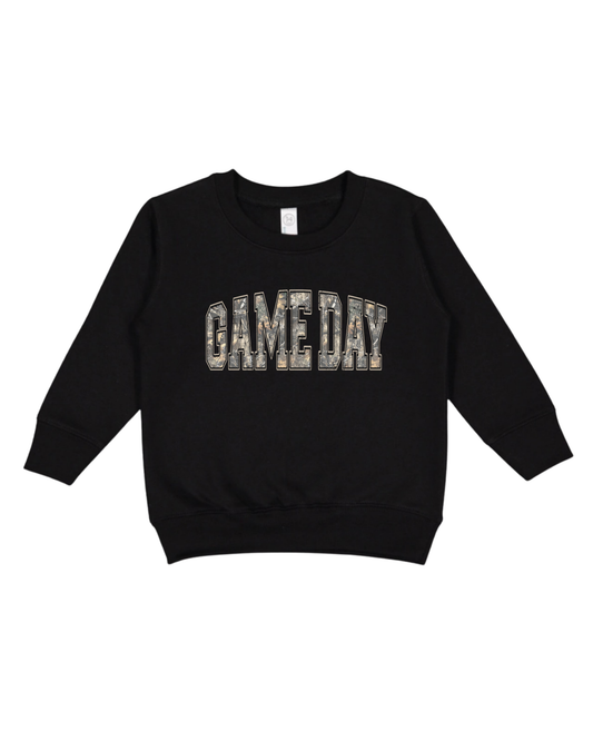 Game Day Camo Toddler Sweatshirt