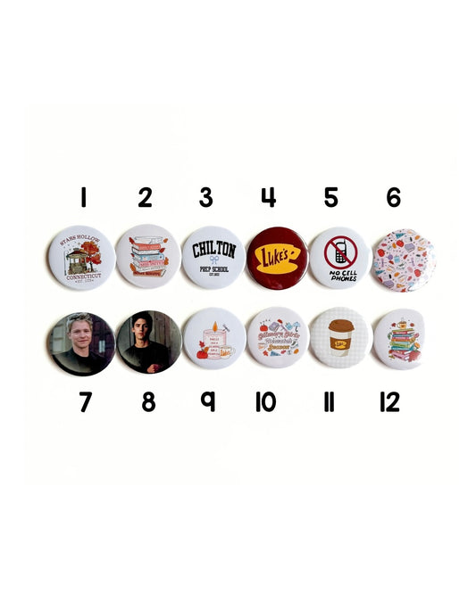 Gilmore Girls Button