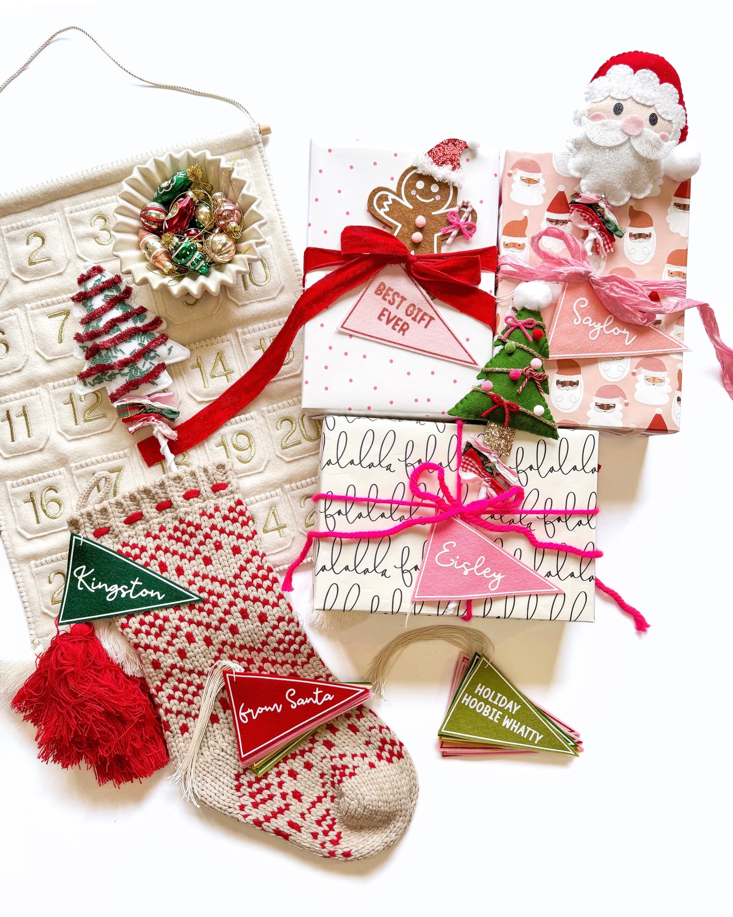 Custom Pennant Gift Tag