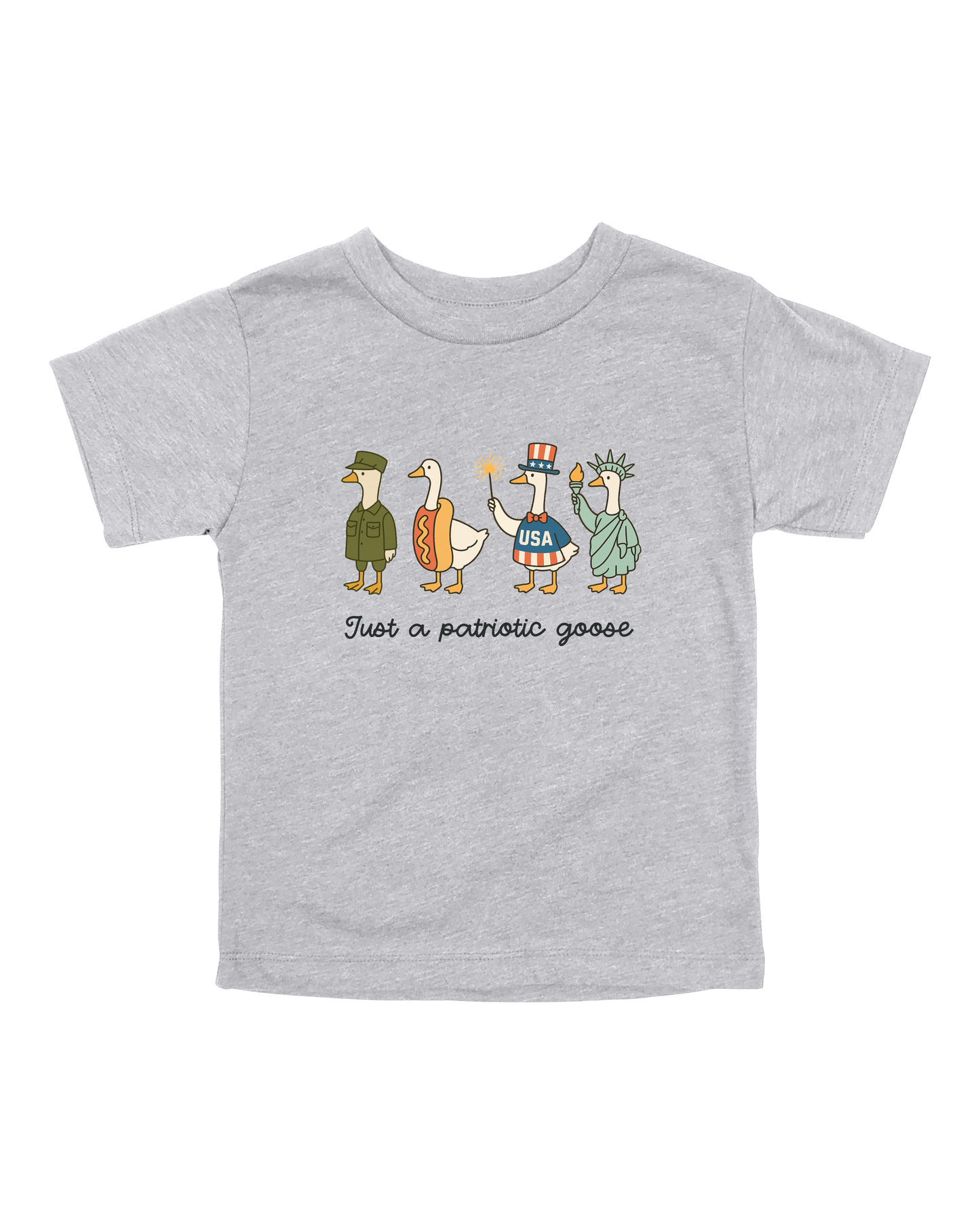 Just A Patriotic Goose Youth Tee
