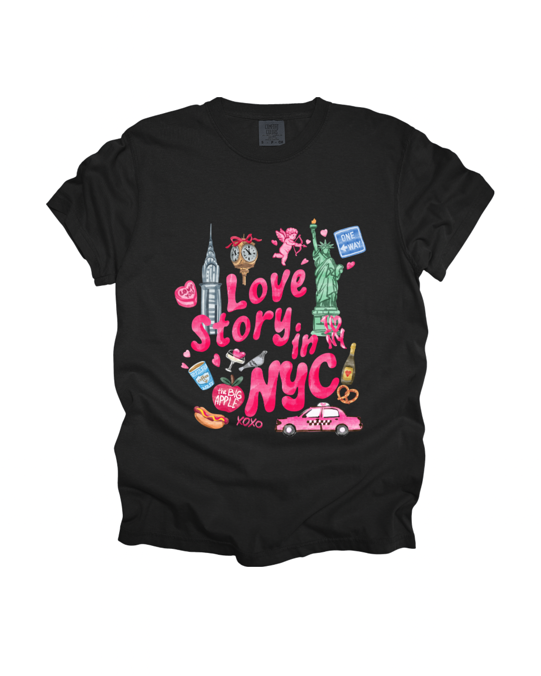 Love Story In NYC Adult Tee