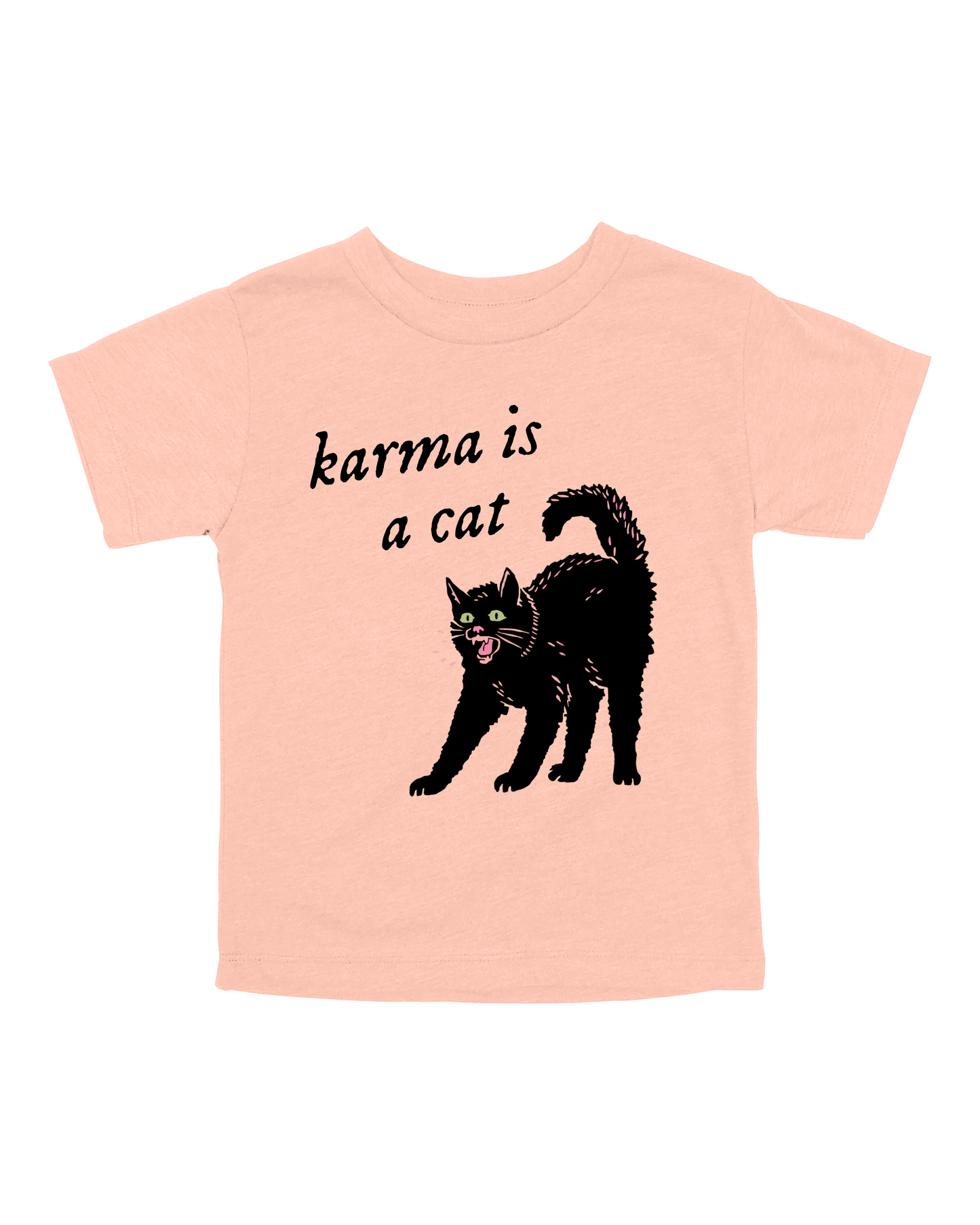 Karma Is A Cat Youth Tee