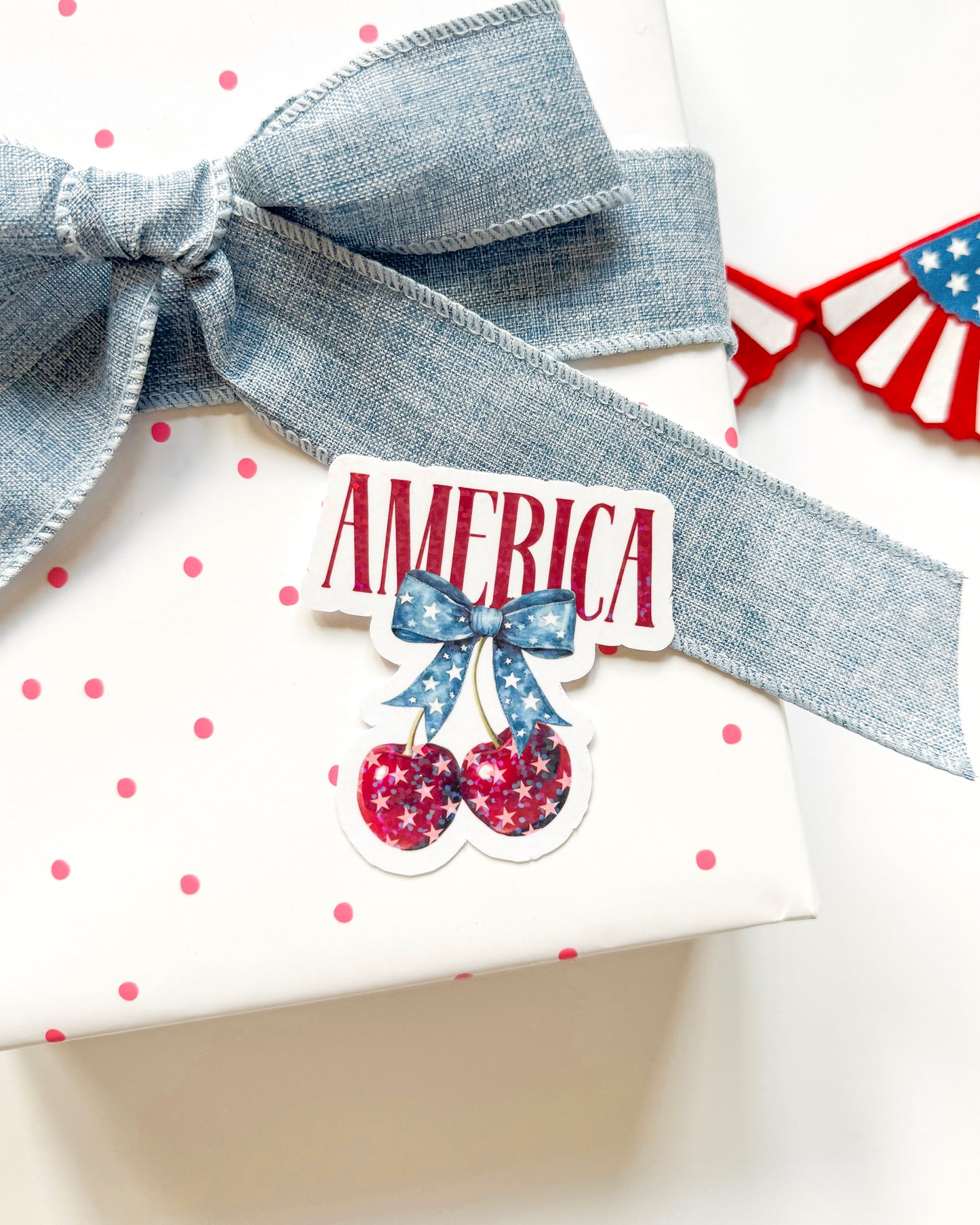 America Vinyl Sticker