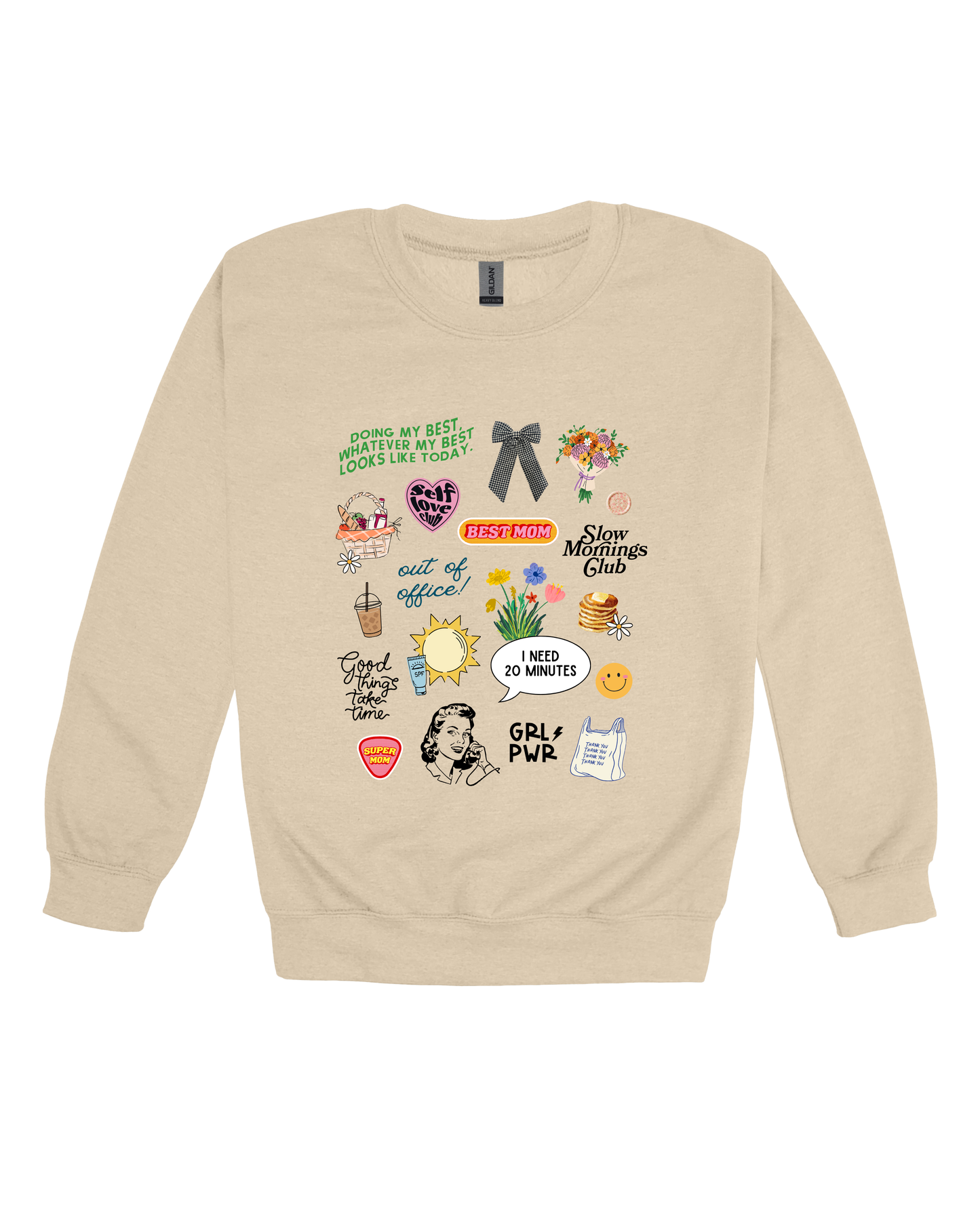 Motherhood Charms Adult Sweatshirt