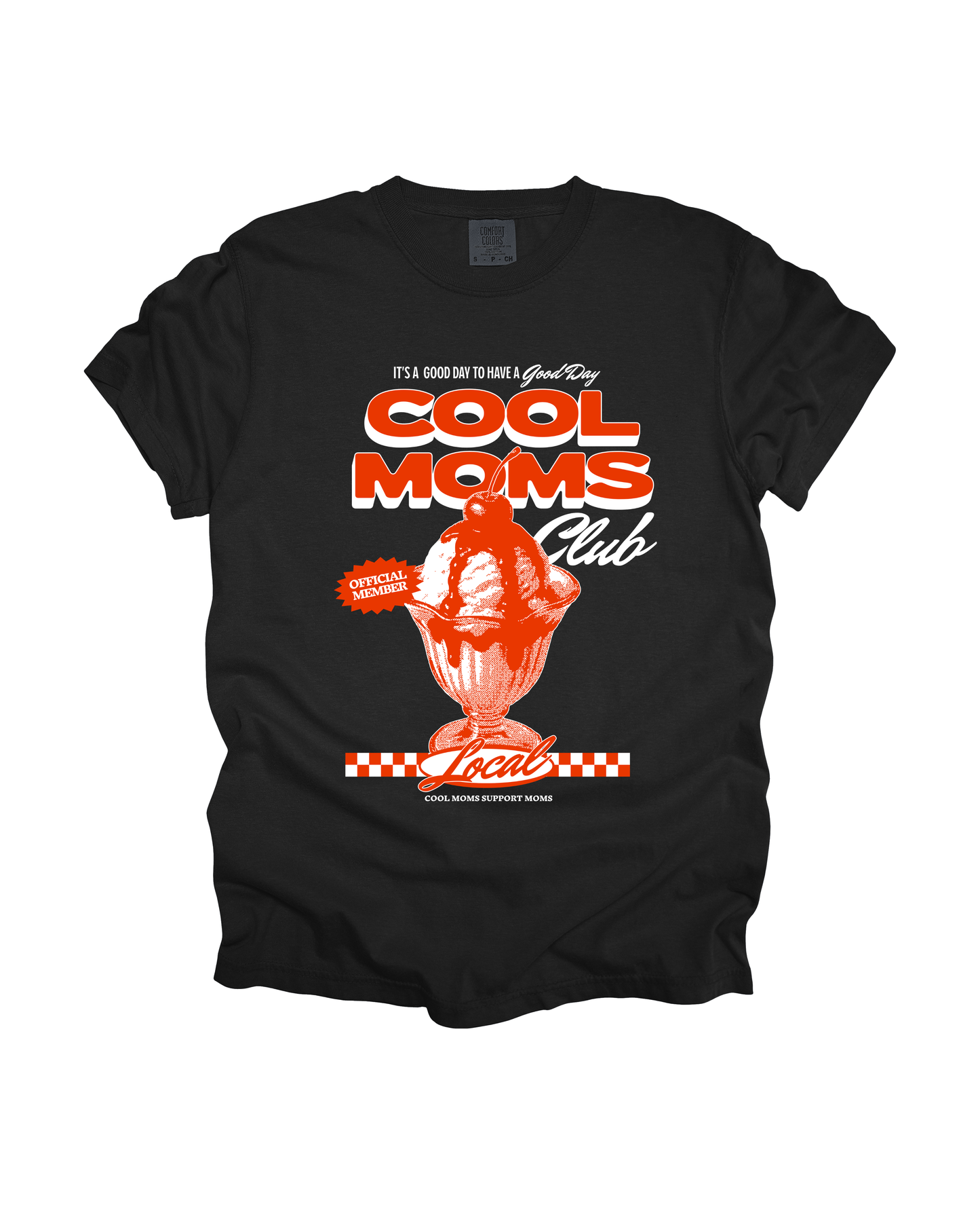 Cool Moms Club Adult Tee