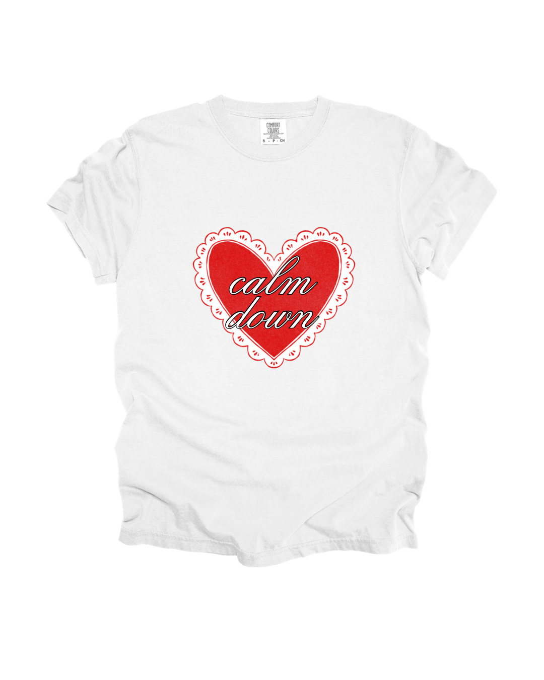 Calm Down Adult Tee