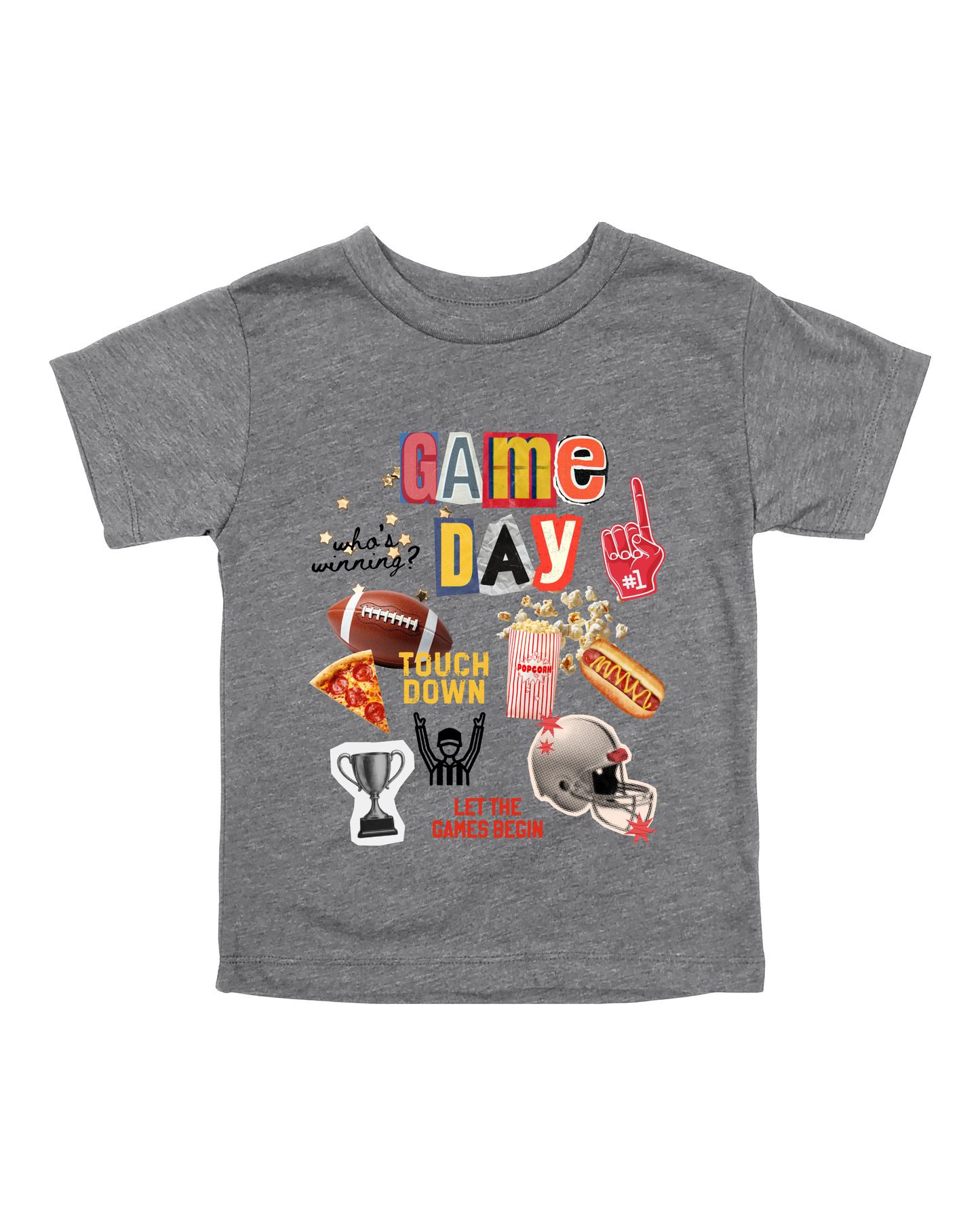 Game Day Collage Youth Tee