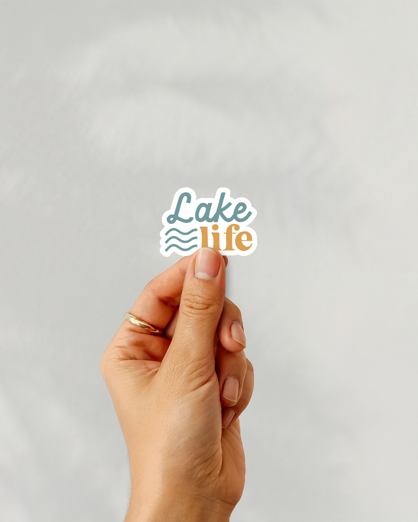 Lake Life Vinyl Sticker