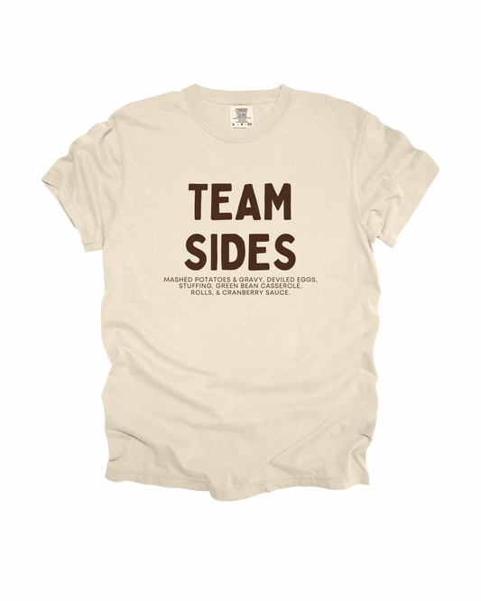 Thanksgiving Team Sides Adult Tee