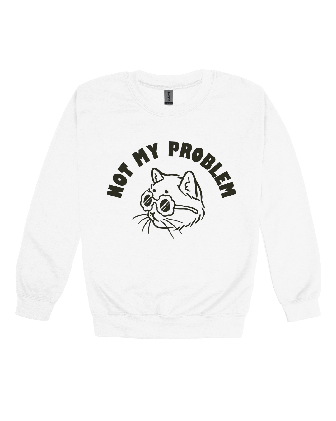 Not My Problem Youth Sweatshirt