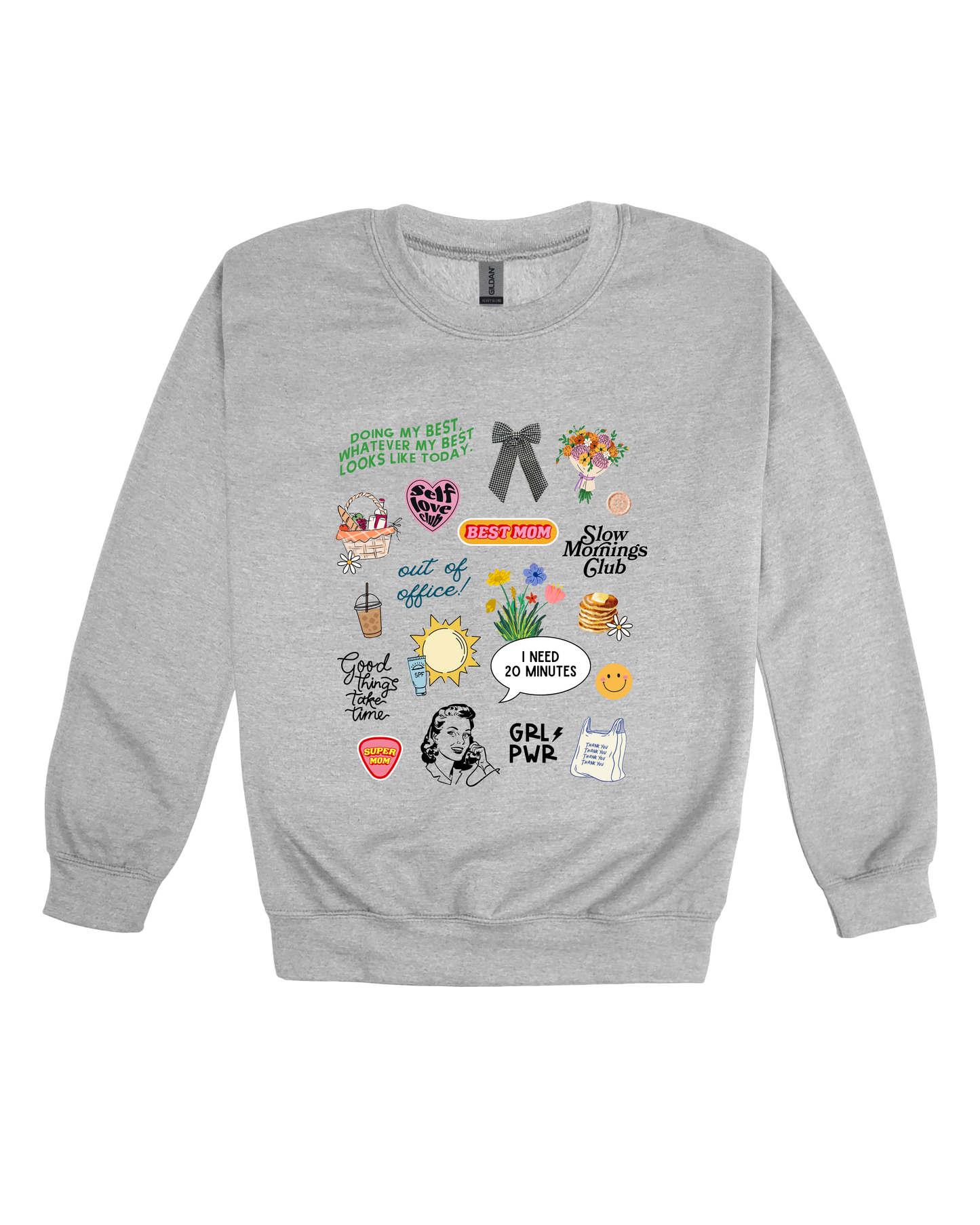 Motherhood Charms Adult Sweatshirt