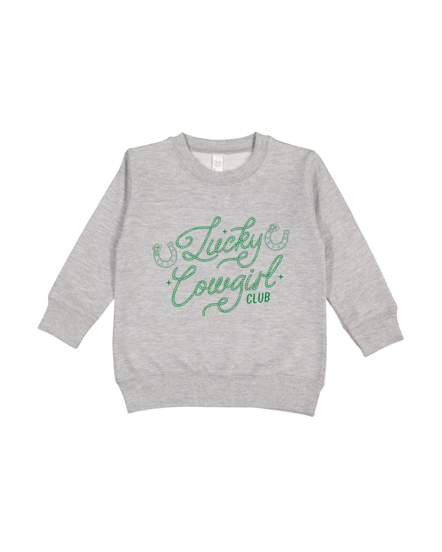 Lucky Cowgirl Club Toddler Sweatshirt