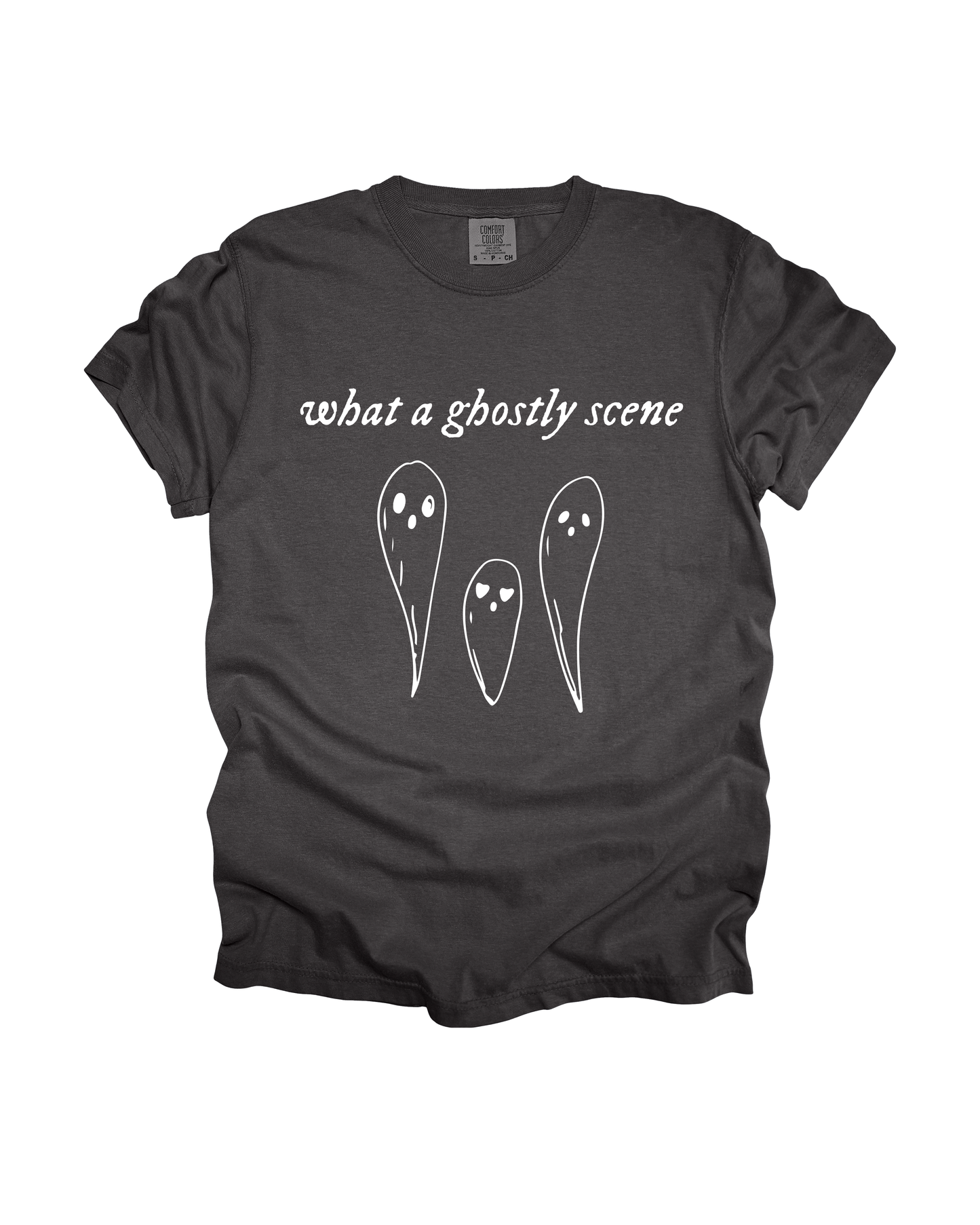 What A Ghostly Scene Adult Tee