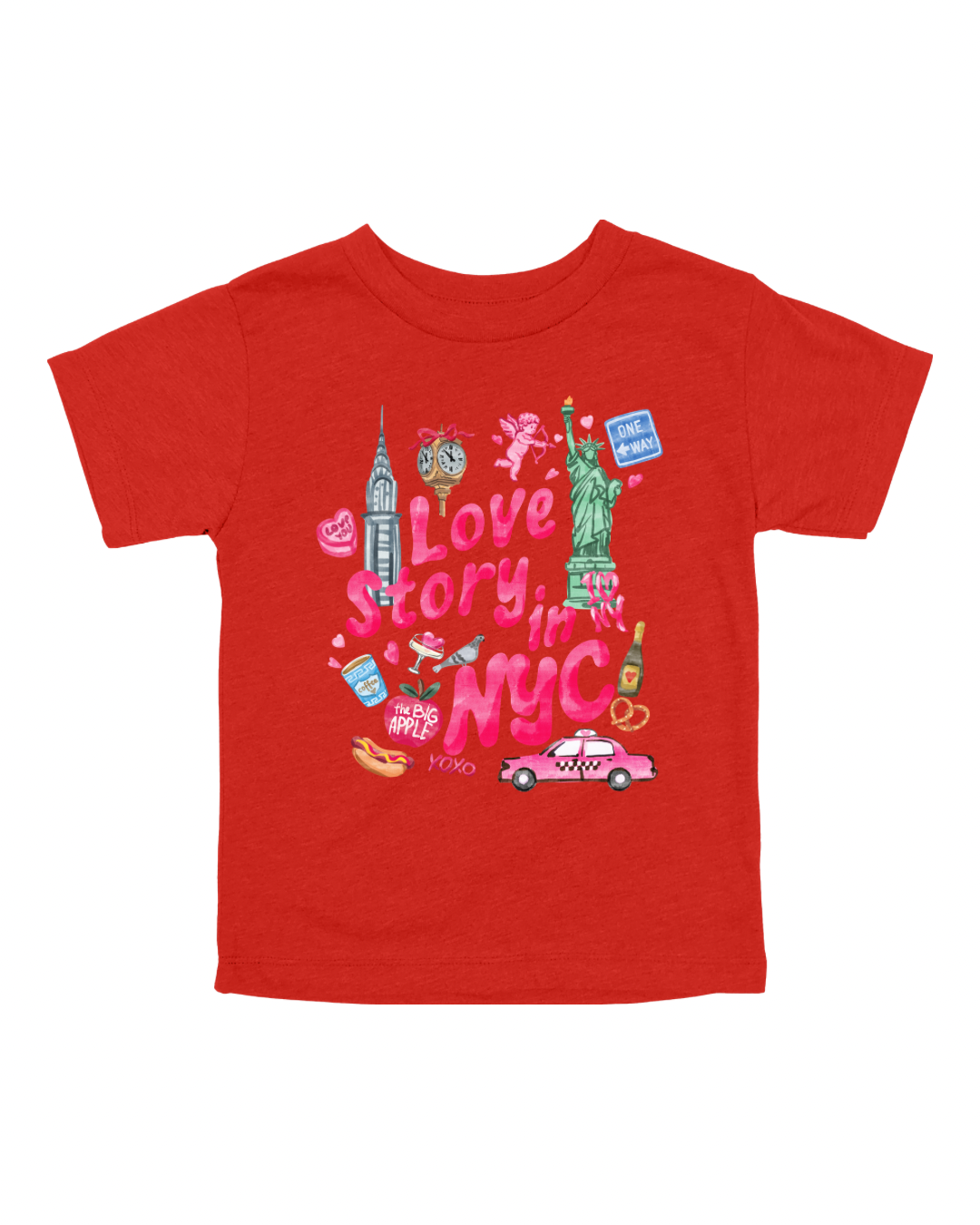 Love Story In NYC Youth Tee