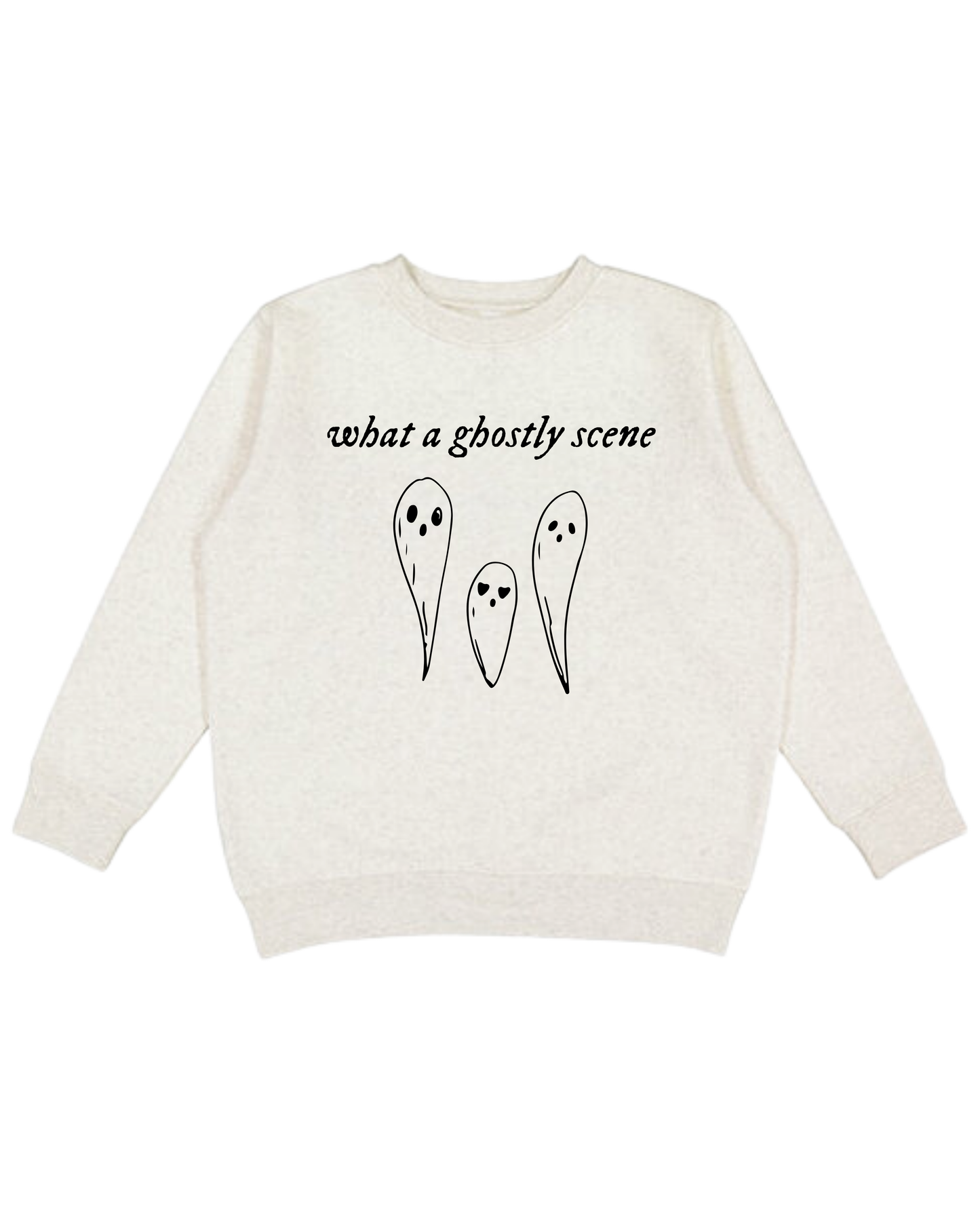 What A Ghostly Scene Adult Sweatshirt