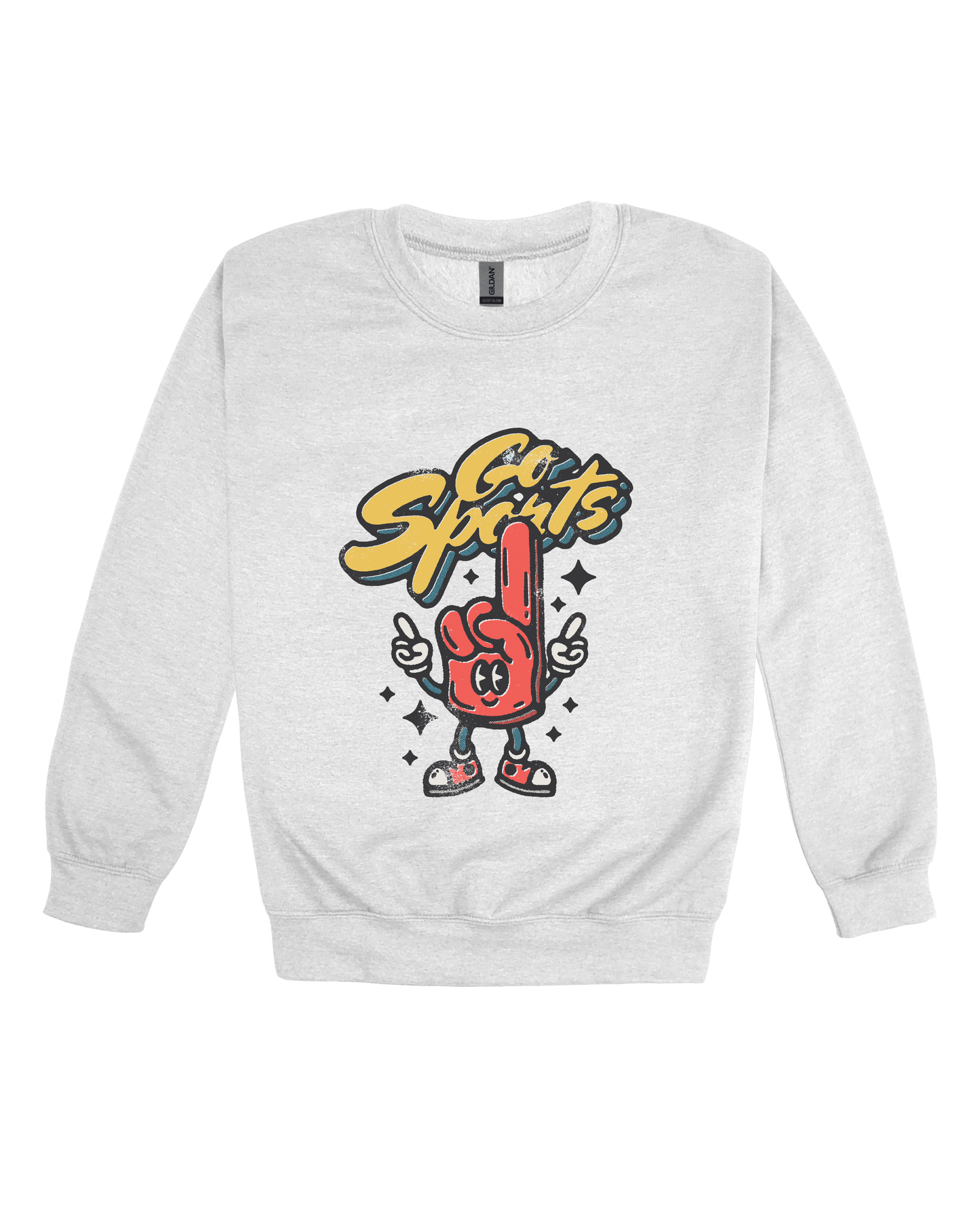 Go Sports Foam Finger Adult Sweatshirt