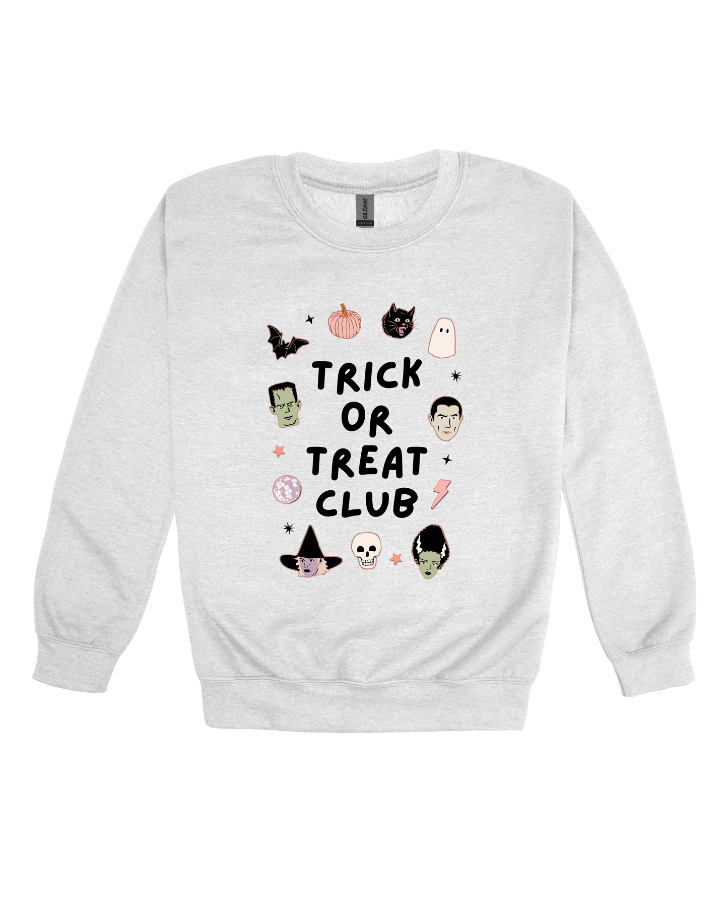 Trick Or Treat Club Adult Sweatshirt