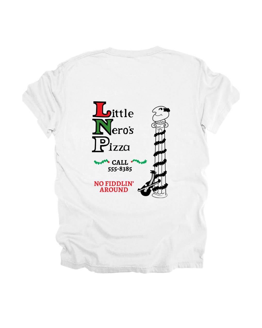 Little Nero’s Pizza Adult Tee
