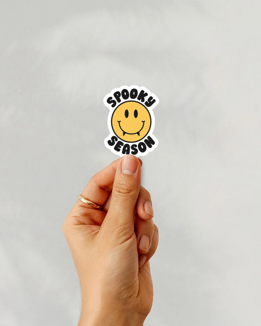 Spooky Season Vinyl Sticker