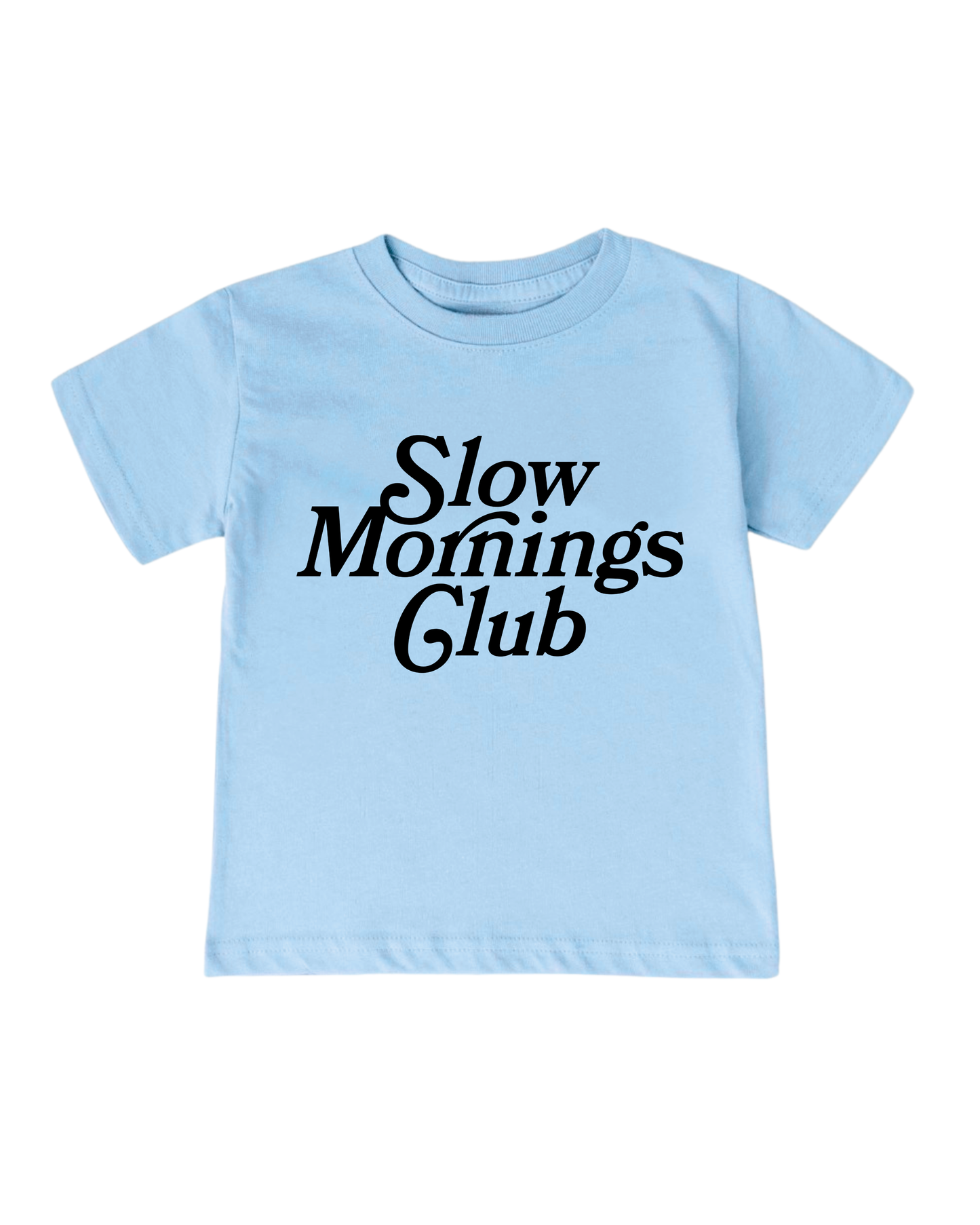 Slow Mornings Club Youth Tee